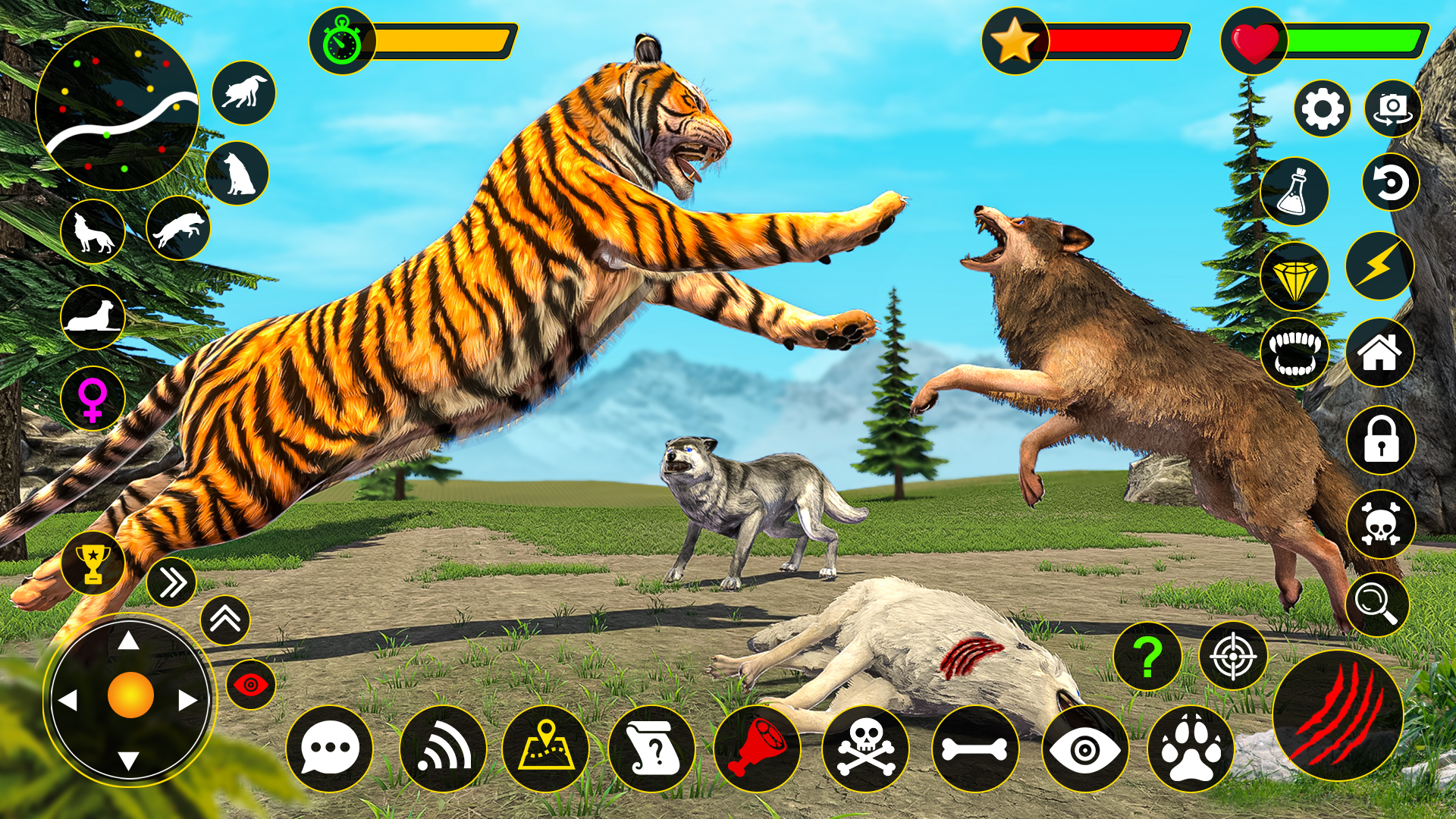 اسکرین شات 4 بازی The Wolf Simulator: Wild Game