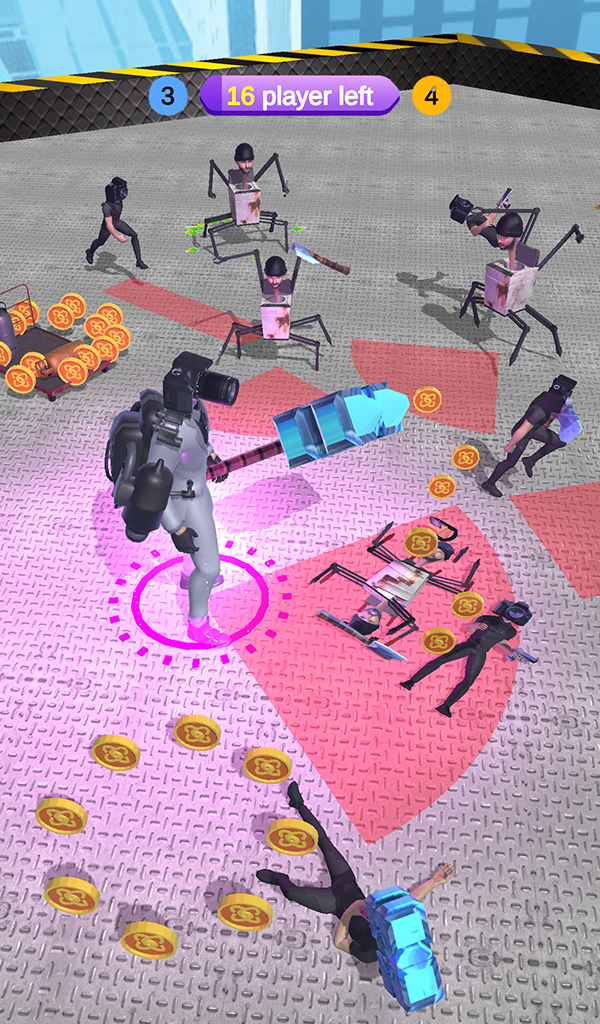 اسکرین شات 4 بازی Skibydy Toilet: Smasher Arena