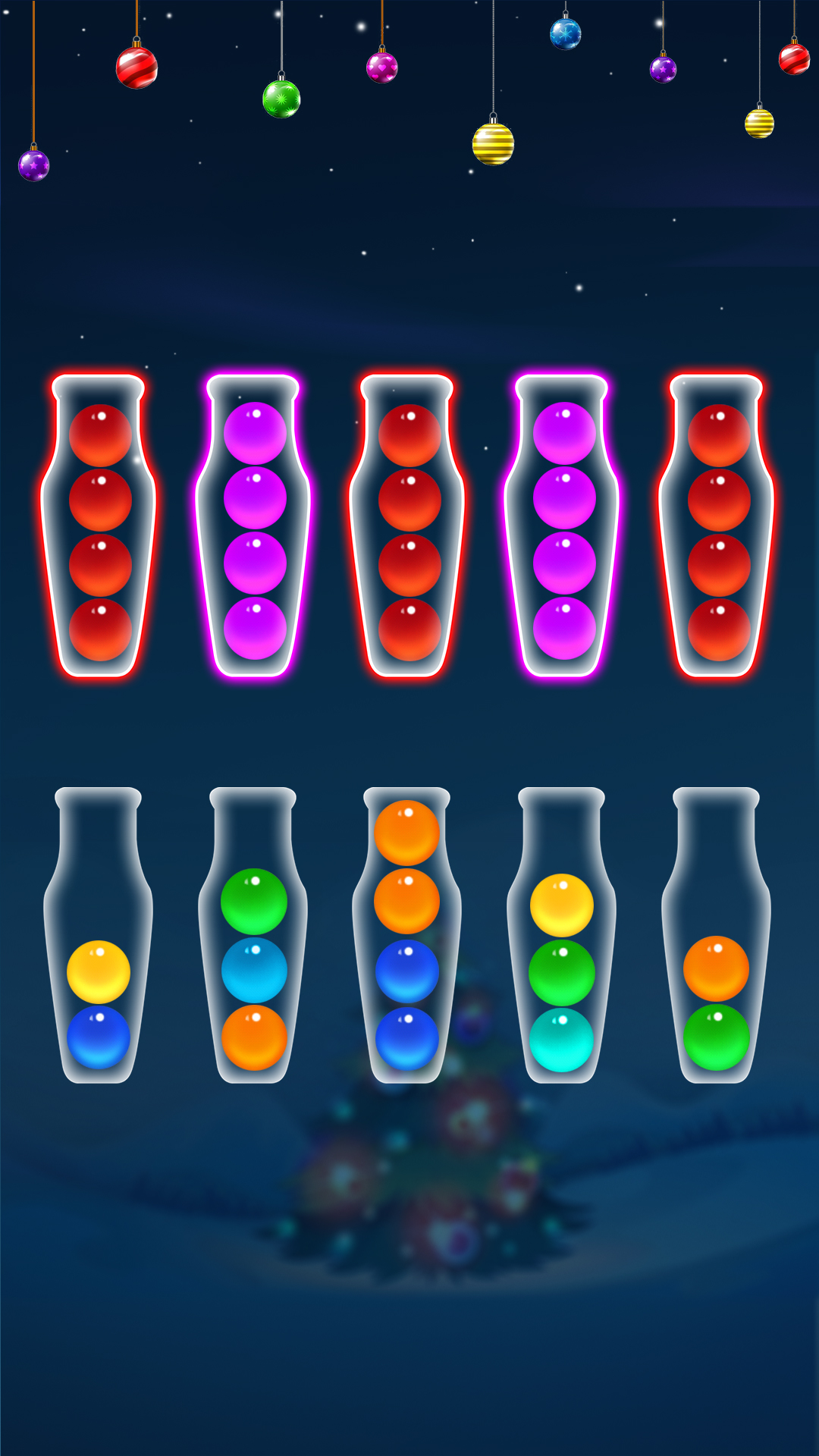 اسکرین شات 2 بازی Bubble Sort Color Puzzle