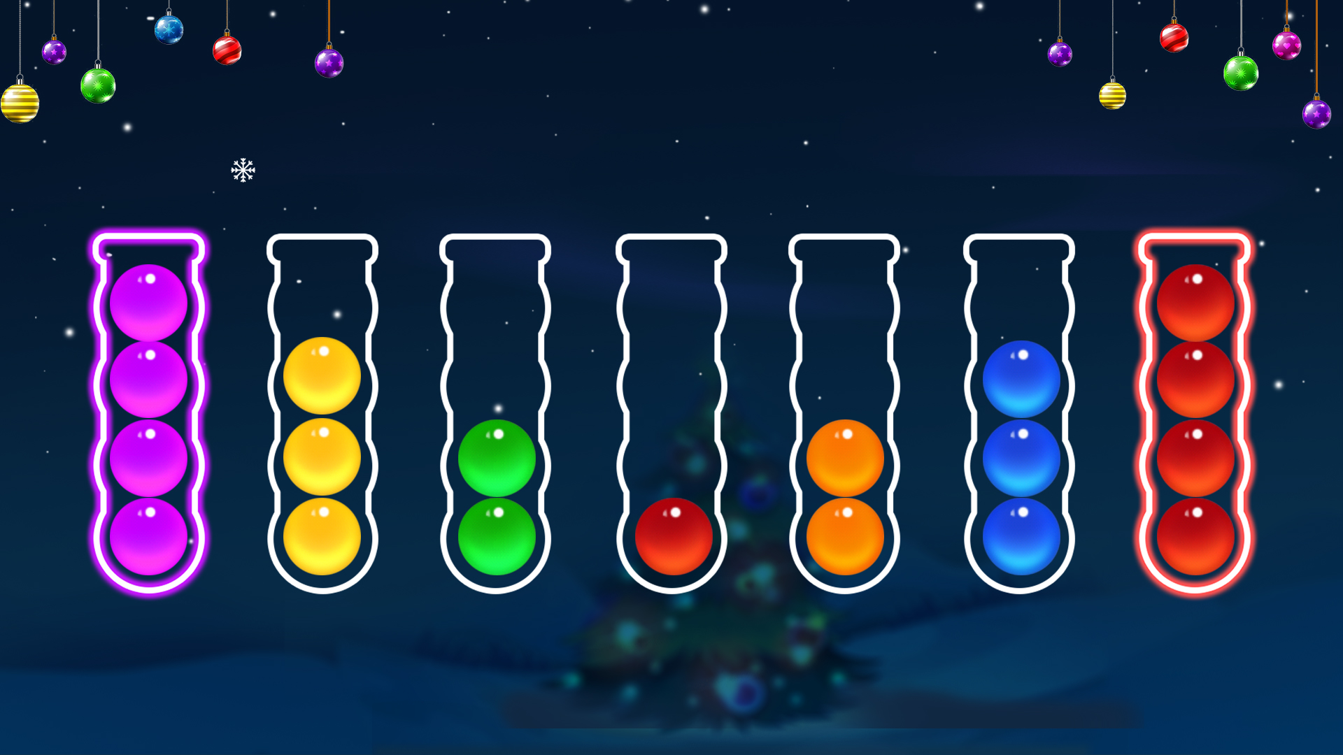 اسکرین شات 3 بازی Bubble Sort Color Puzzle