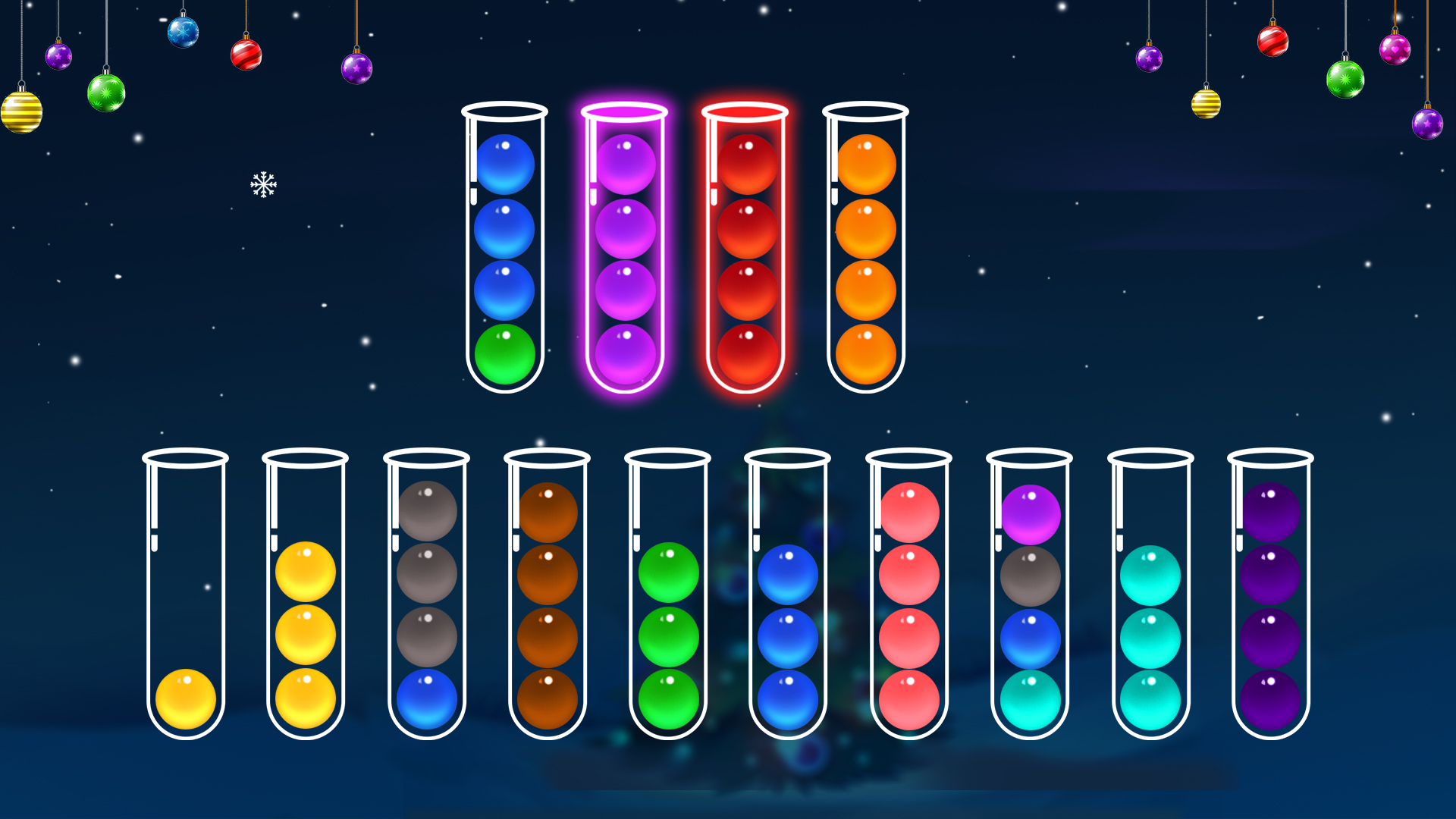 اسکرین شات 7 بازی Bubble Sort Color Puzzle