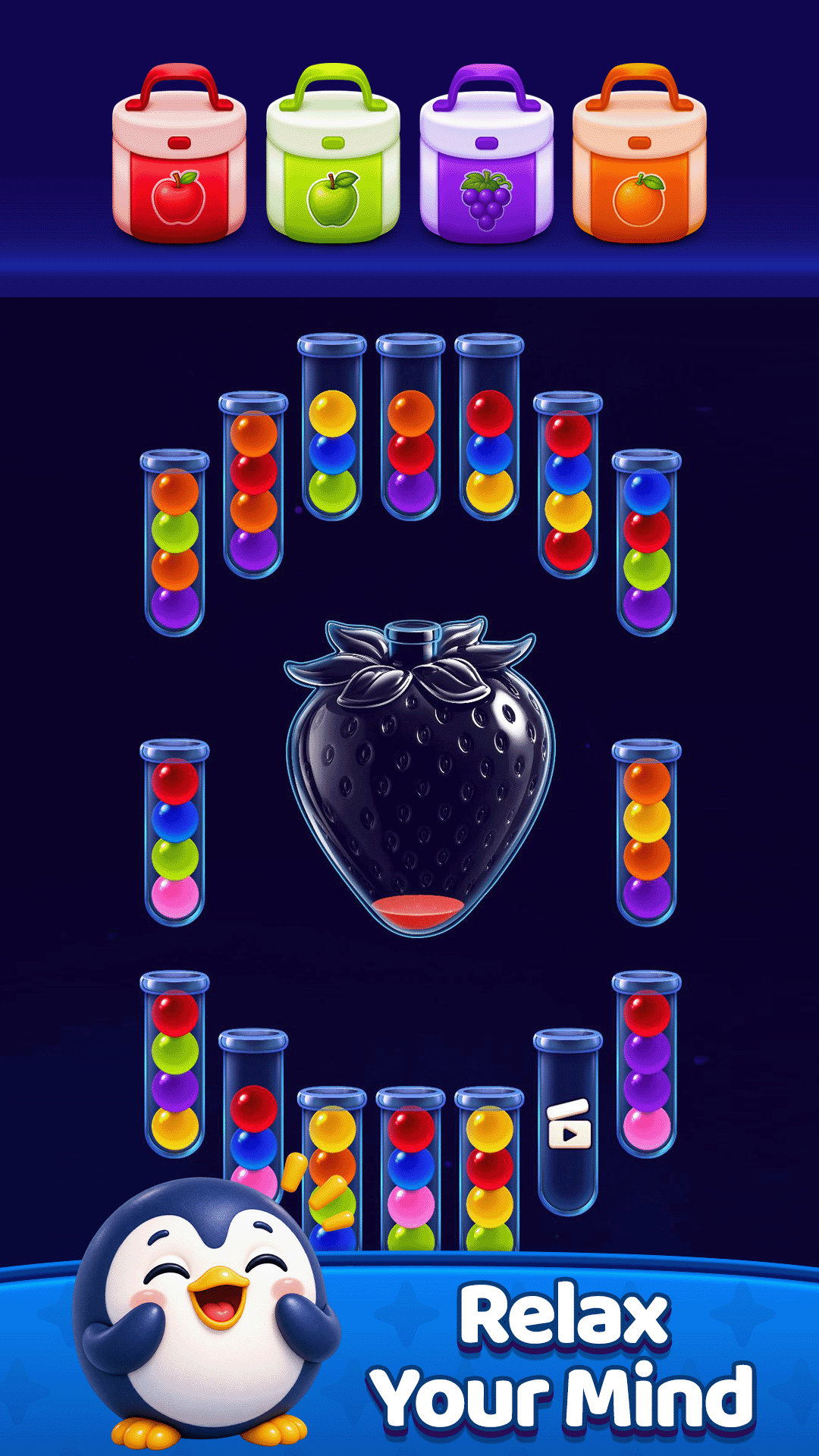 اسکرین شات 4 بازی Bubble Sort Color Puzzle