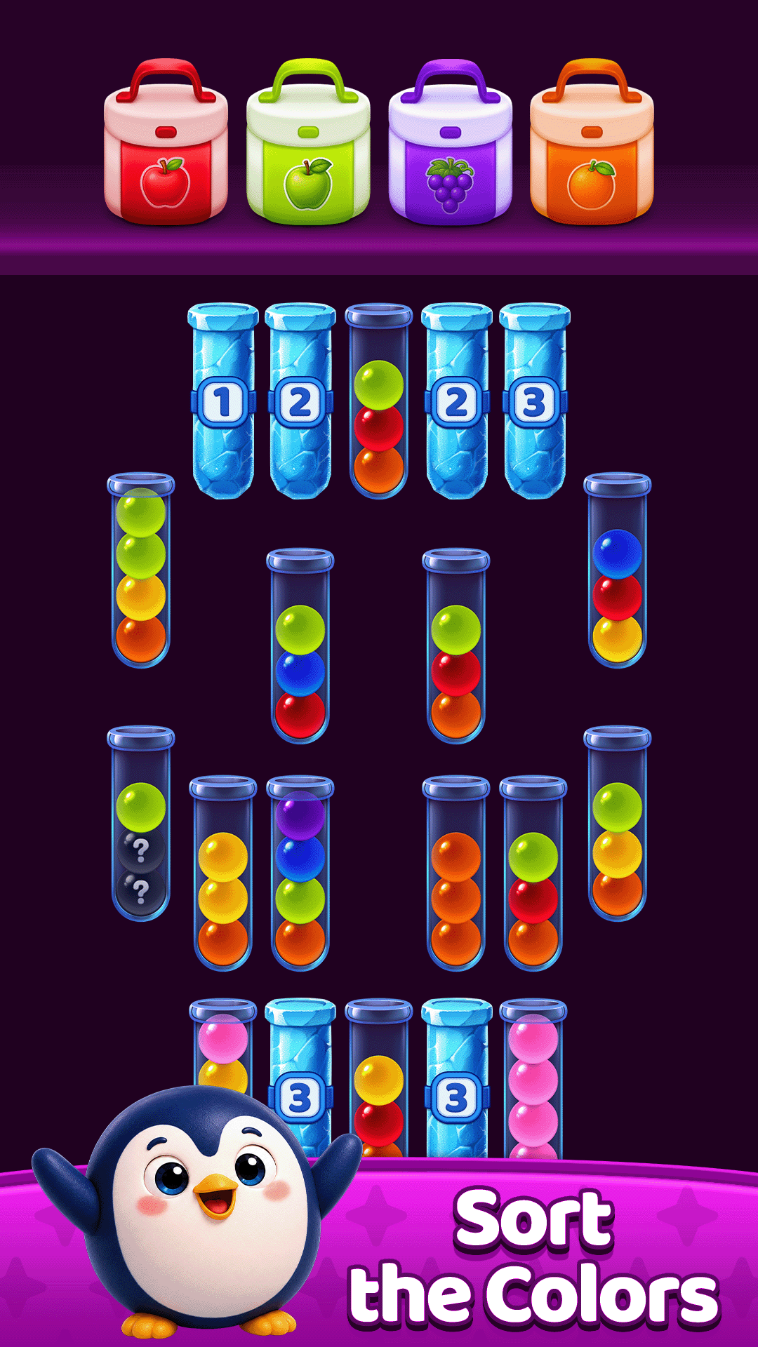 اسکرین شات 8 بازی Bubble Sort Color Puzzle