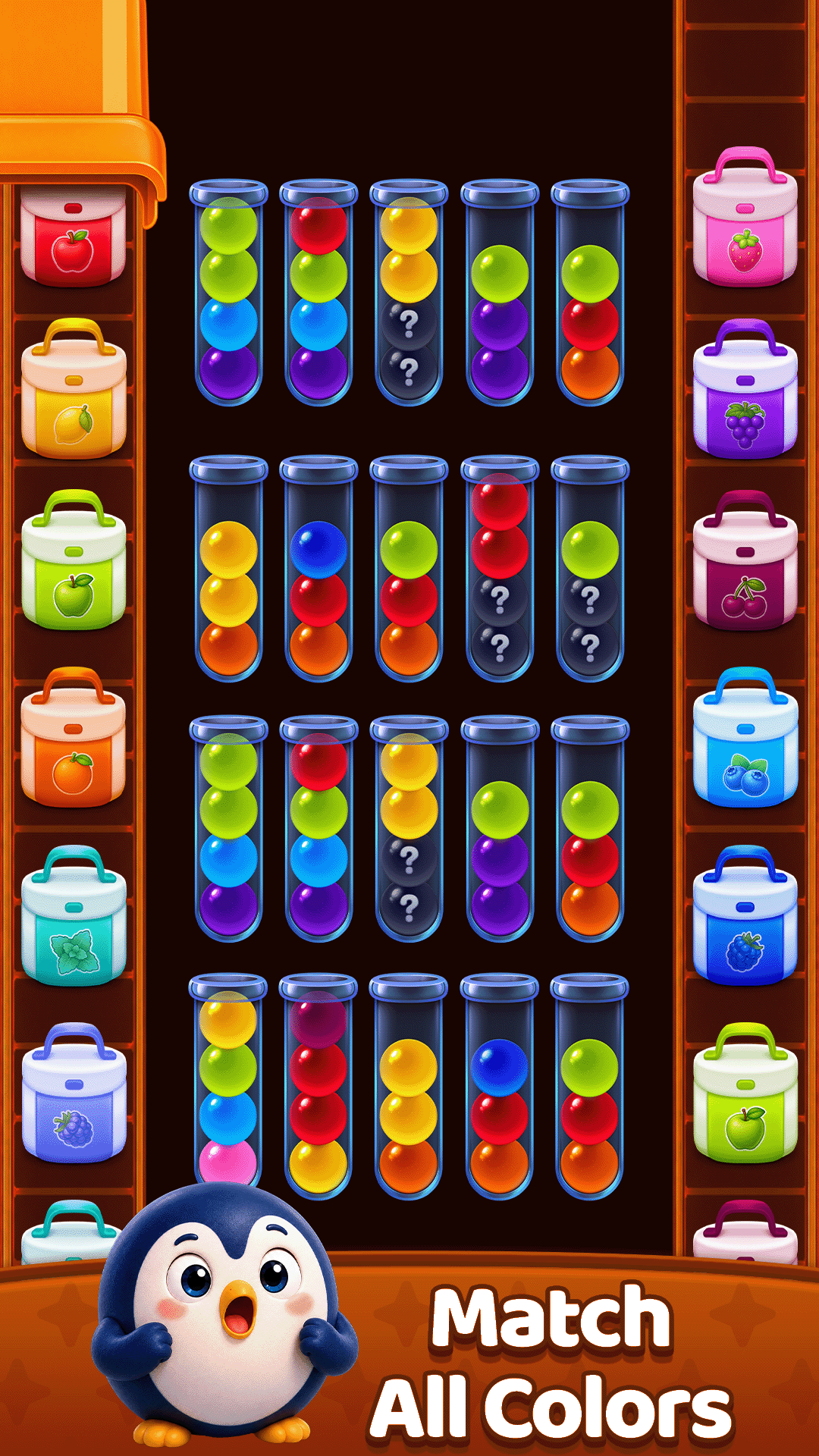 اسکرین شات 3 بازی Bubble Sort Color Puzzle