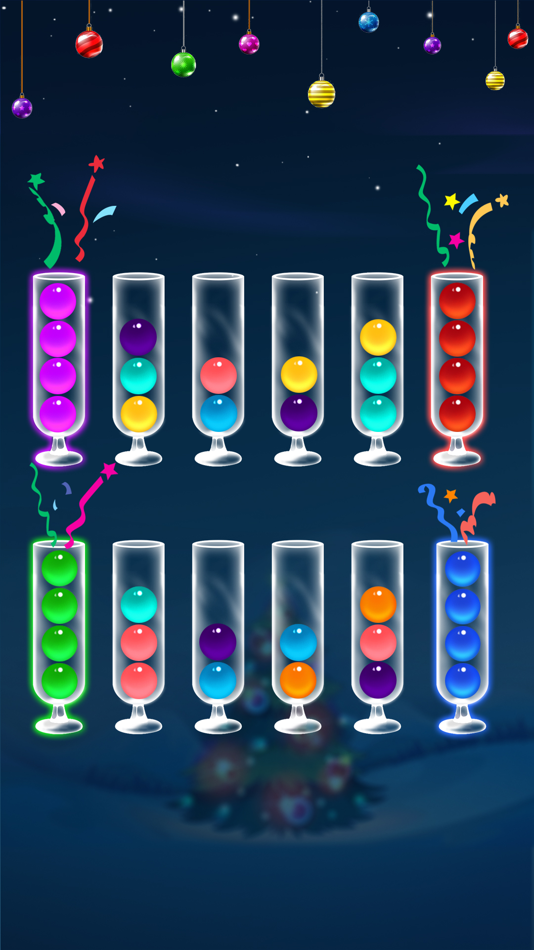 اسکرین شات 4 بازی Bubble Sort Color Puzzle
