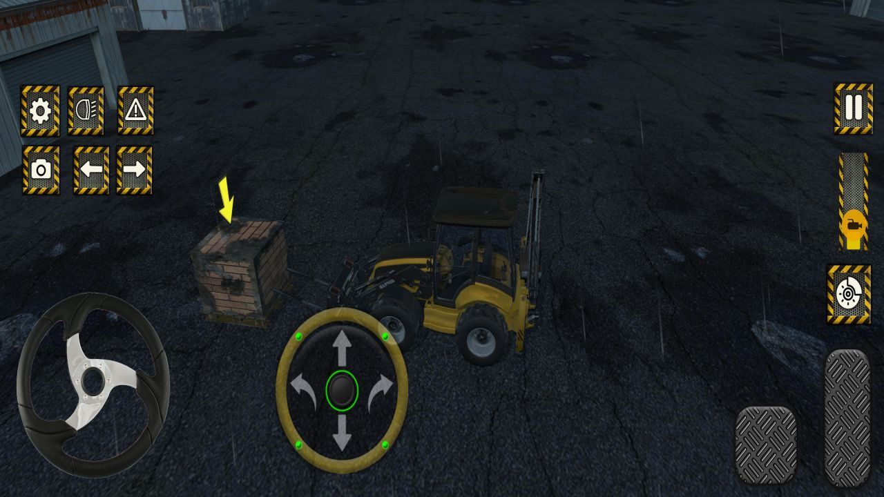 اسکرین شات 5 بازی بازی ماشین راننده لودر بالابر