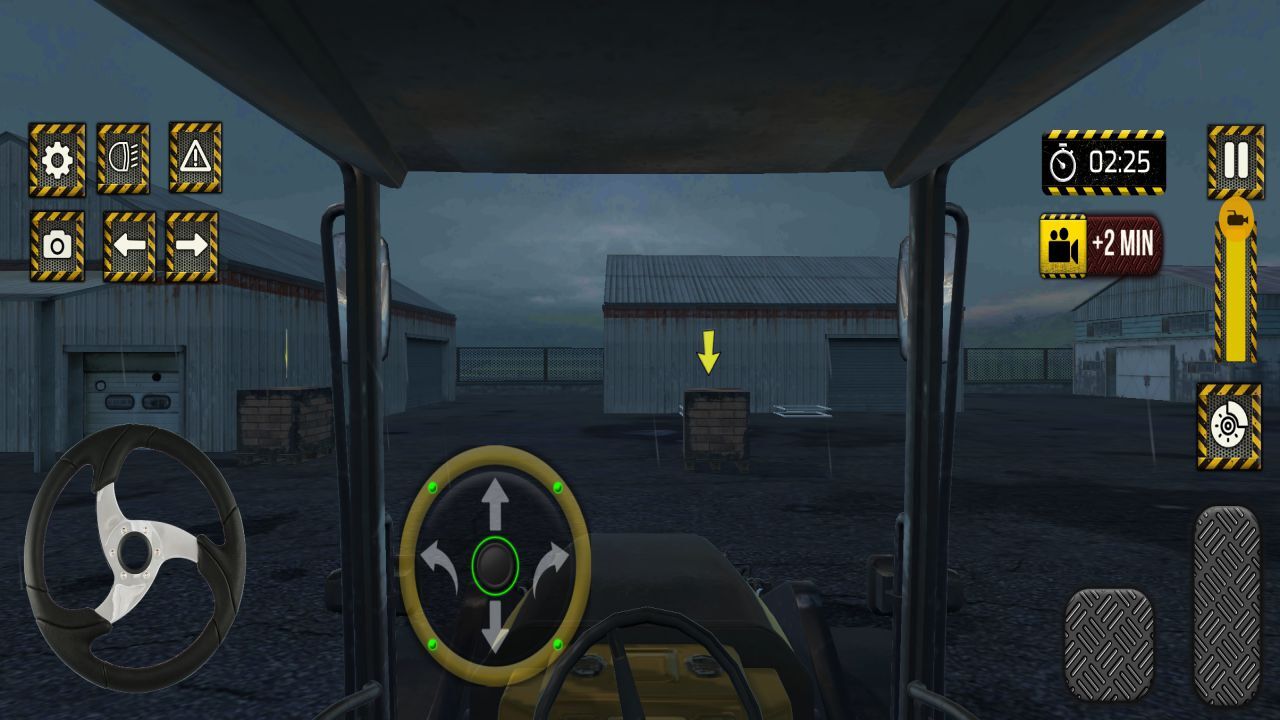 اسکرین شات 7 بازی بازی ماشین راننده لودر بالابر