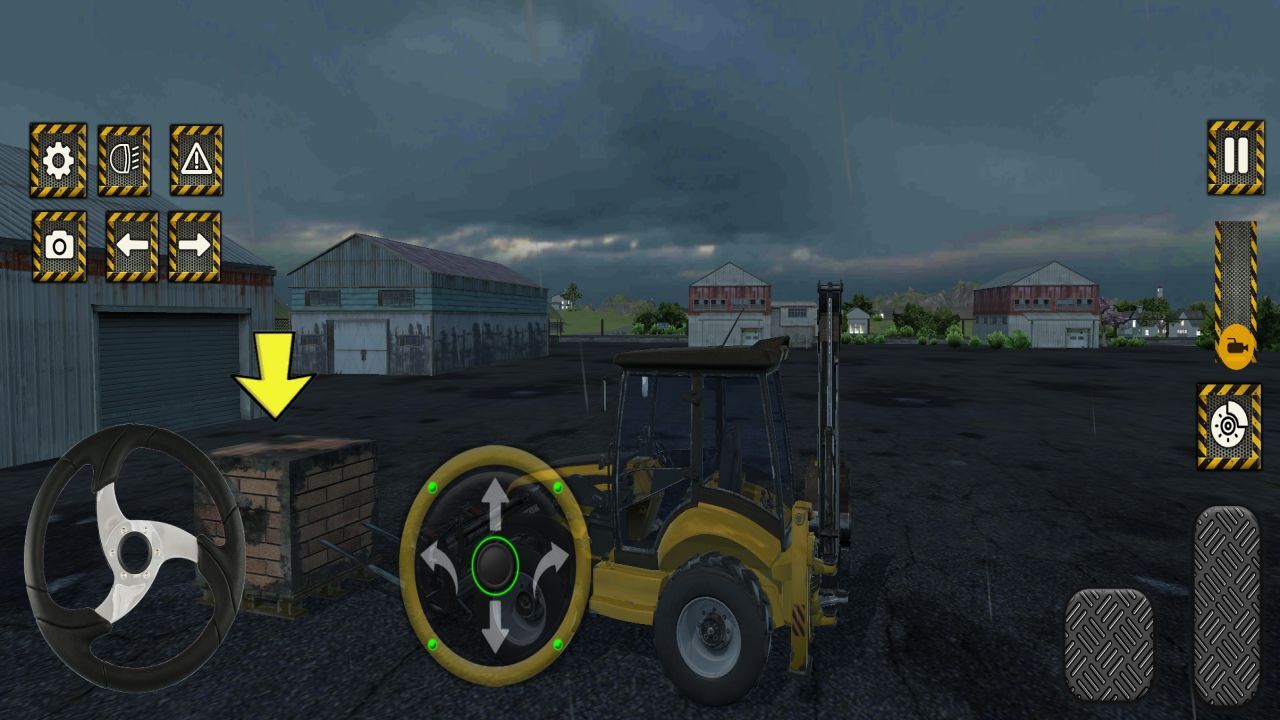 اسکرین شات 1 بازی بازی ماشین راننده لودر بالابر