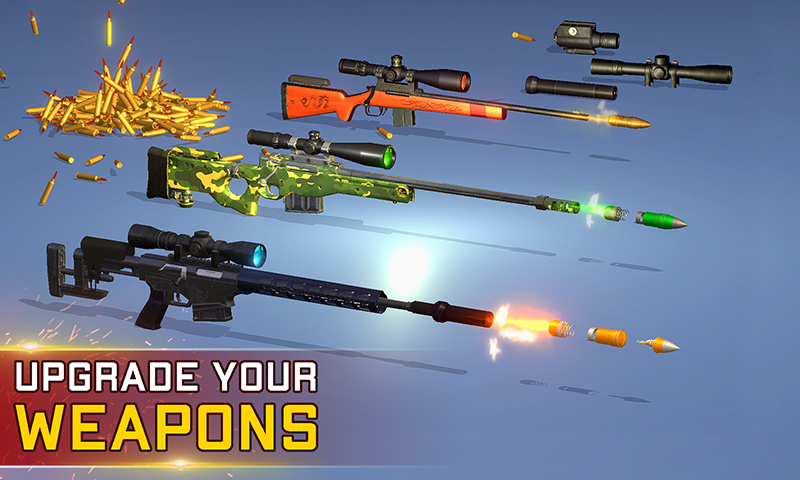 اسکرین شات 4 برنامه Sniper Gun Shooting game