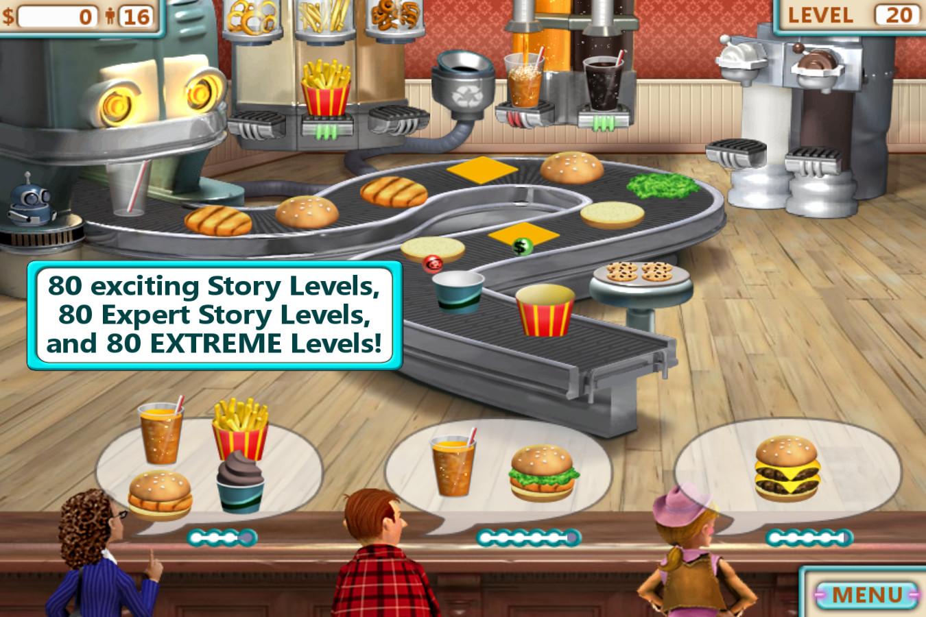 اسکرین شات 1 بازی Burger Shop Deluxe