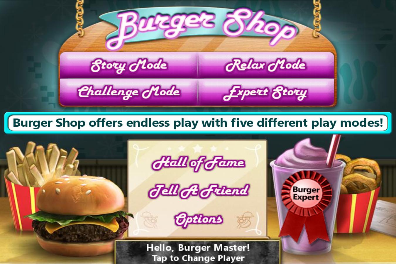 اسکرین شات 2 بازی Burger Shop Deluxe