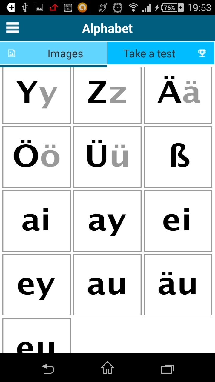 اسکرین شات 6 برنامه Learn German - 50 languages