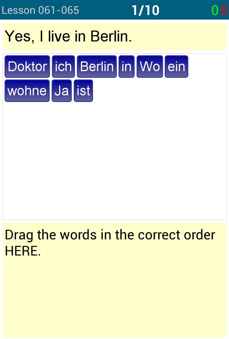 اسکرین شات 5 برنامه Learn 50 languages