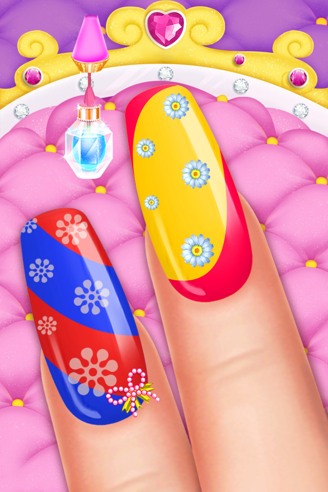 اسکرین شات 3 بازی Model Girls Nail Salon Games