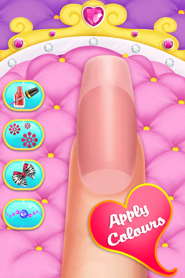 اسکرین شات 5 بازی Model Girls Nail Salon Games