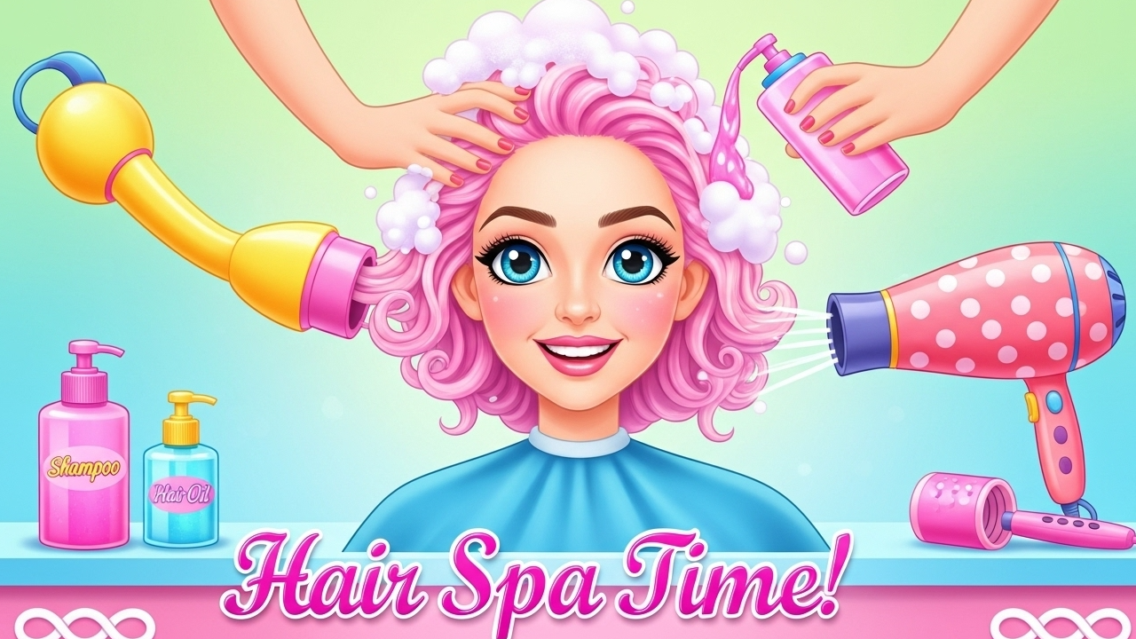 اسکرین شات 2 بازی Braided Hairs Games for Girls