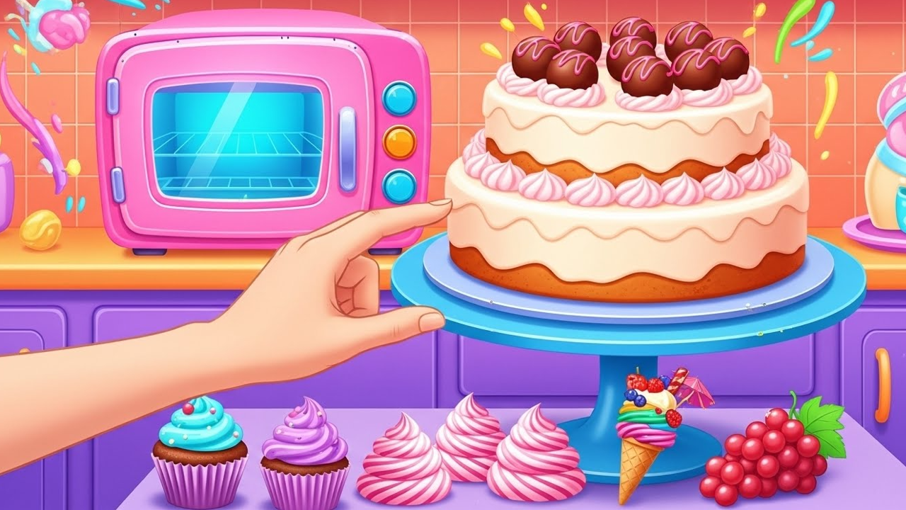 اسکرین شات 6 بازی Doll Bake Tasty Cakes Bakery