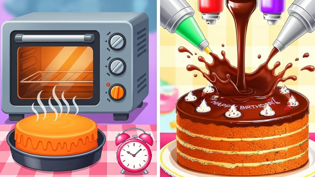 اسکرین شات 3 بازی Doll Bake Tasty Cakes Bakery