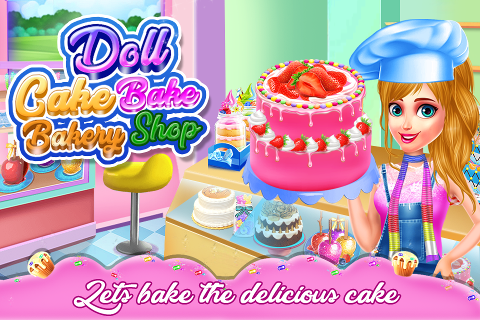 اسکرین شات 6 بازی Doll Bake Tasty Cakes Bakery