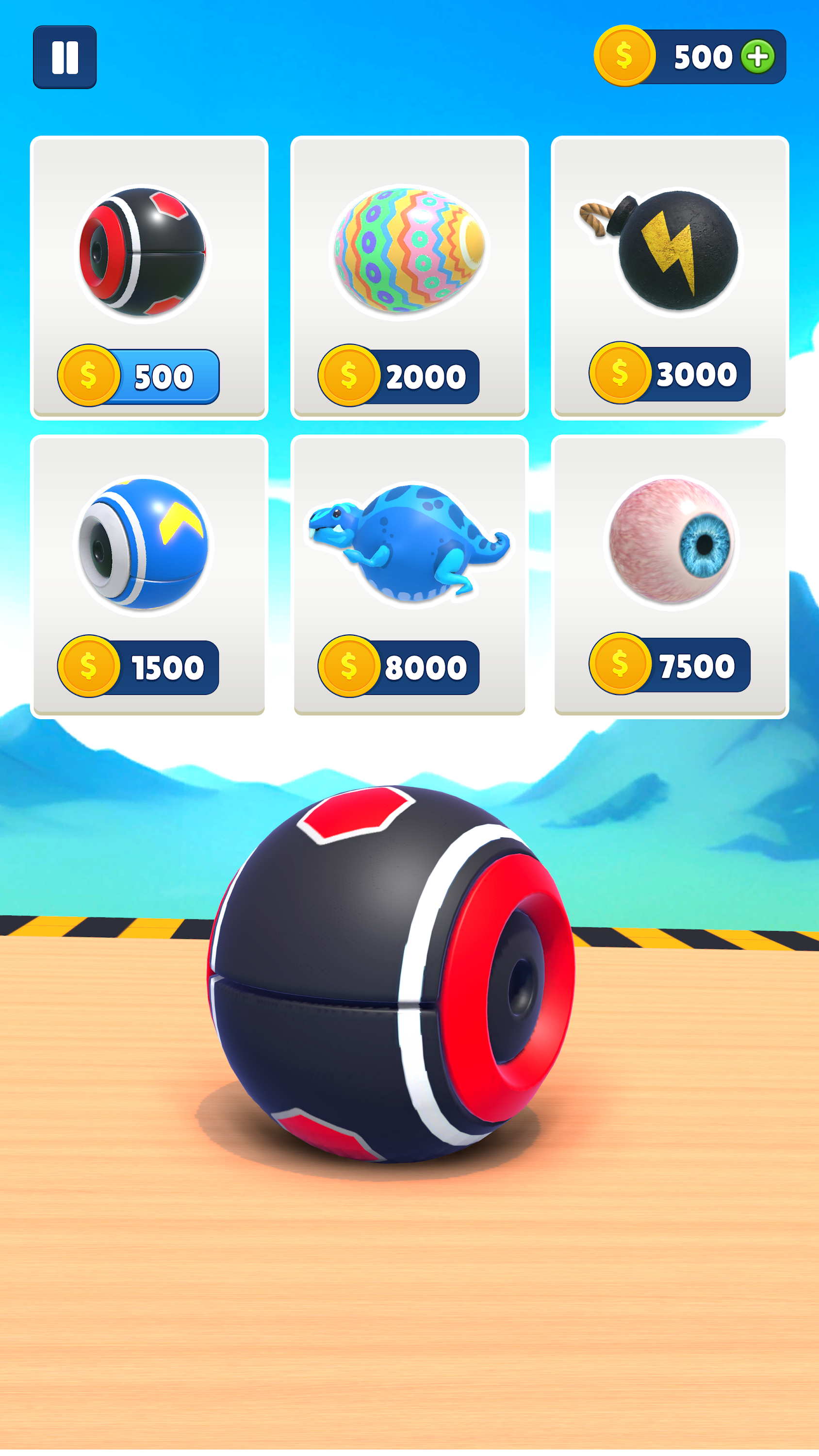 اسکرین شات 3 بازی Spare Balls Rolling Adventure