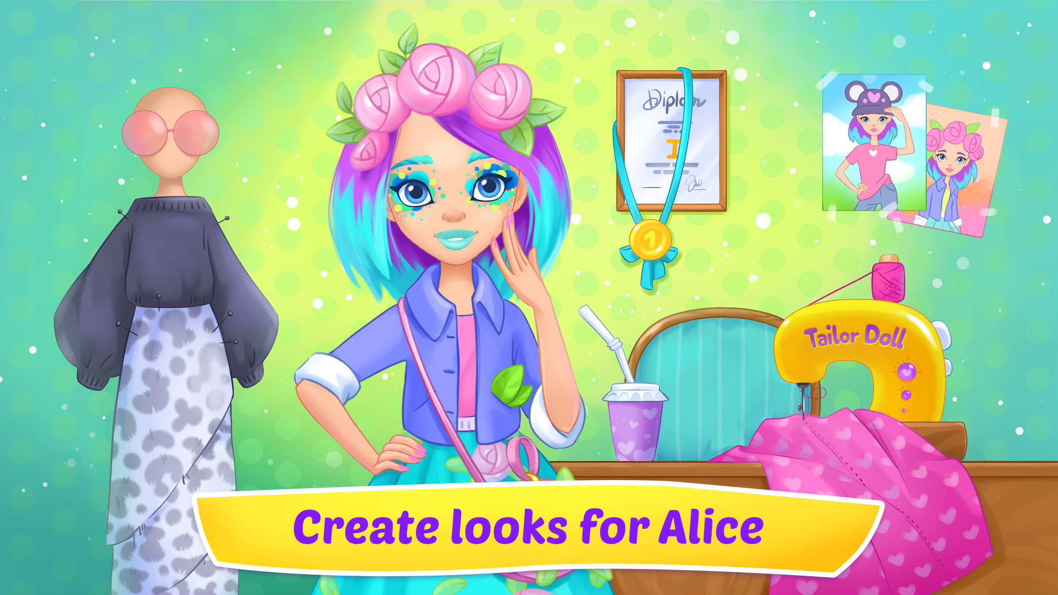 اسکرین شات 1 بازی Fashion Doll: games for girls