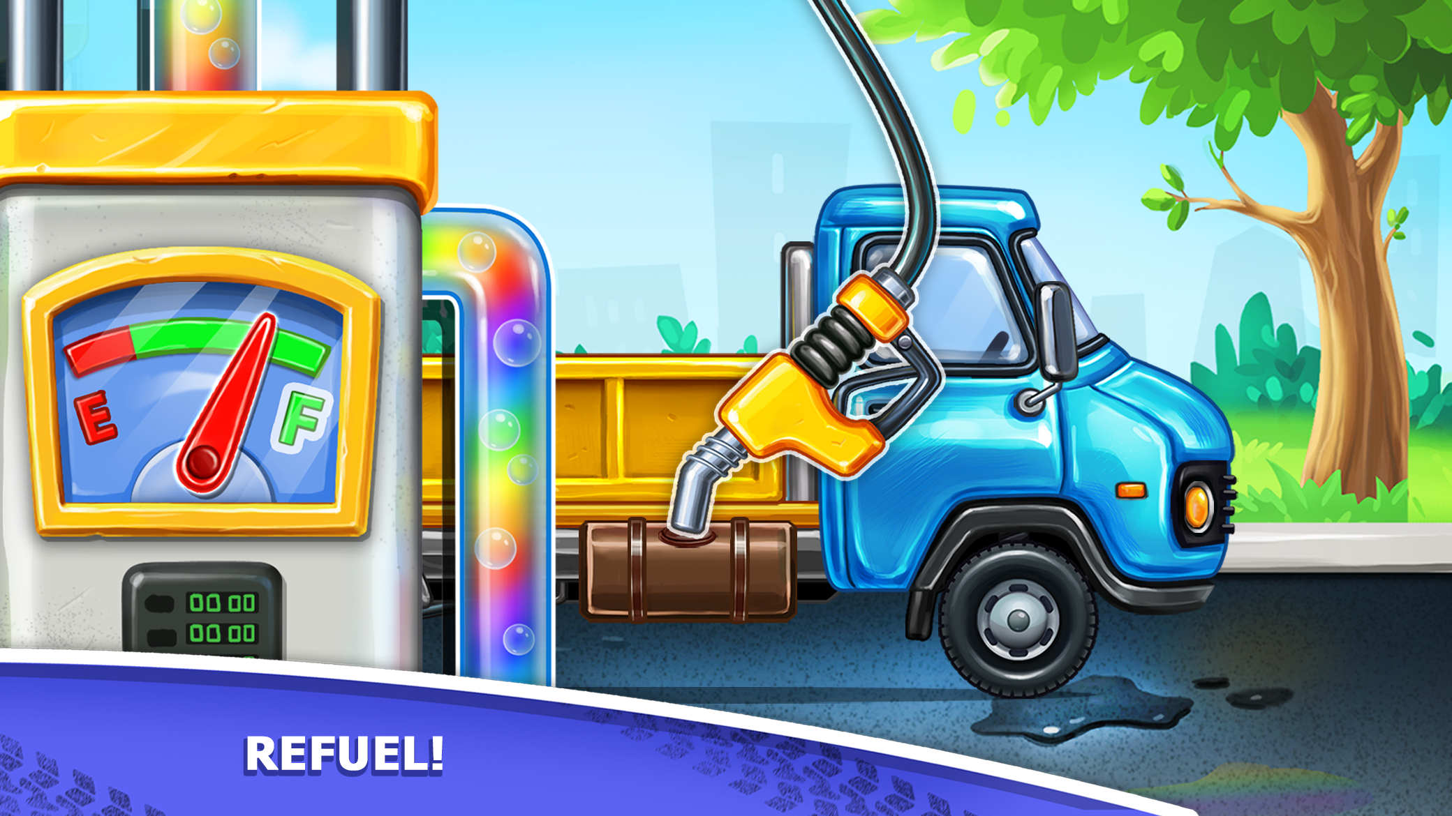 اسکرین شات 3 بازی Kids truck games Build a house