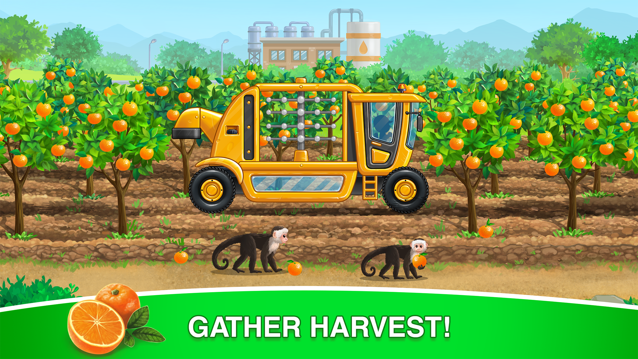 اسکرین شات 4 بازی Farm kids games my Farming car