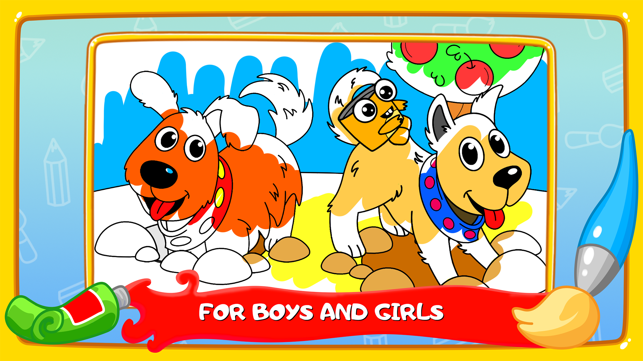 اسکرین شات 7 بازی Coloring book! Game for kids 2