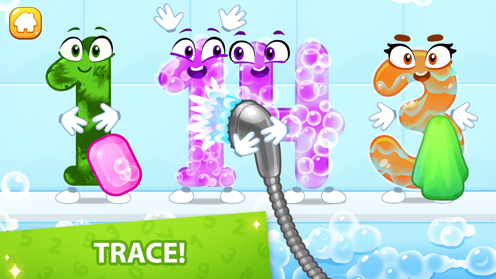 اسکرین شات 4 بازی Numbers for kid Learn to count