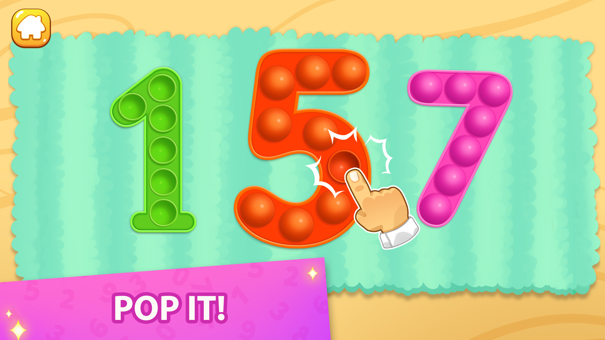 اسکرین شات 1 بازی Numbers for kid Learn to count