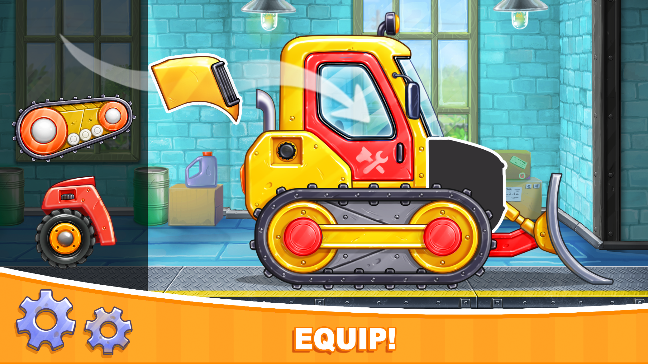 اسکرین شات 1 بازی Car games Bulldozer for kids 5