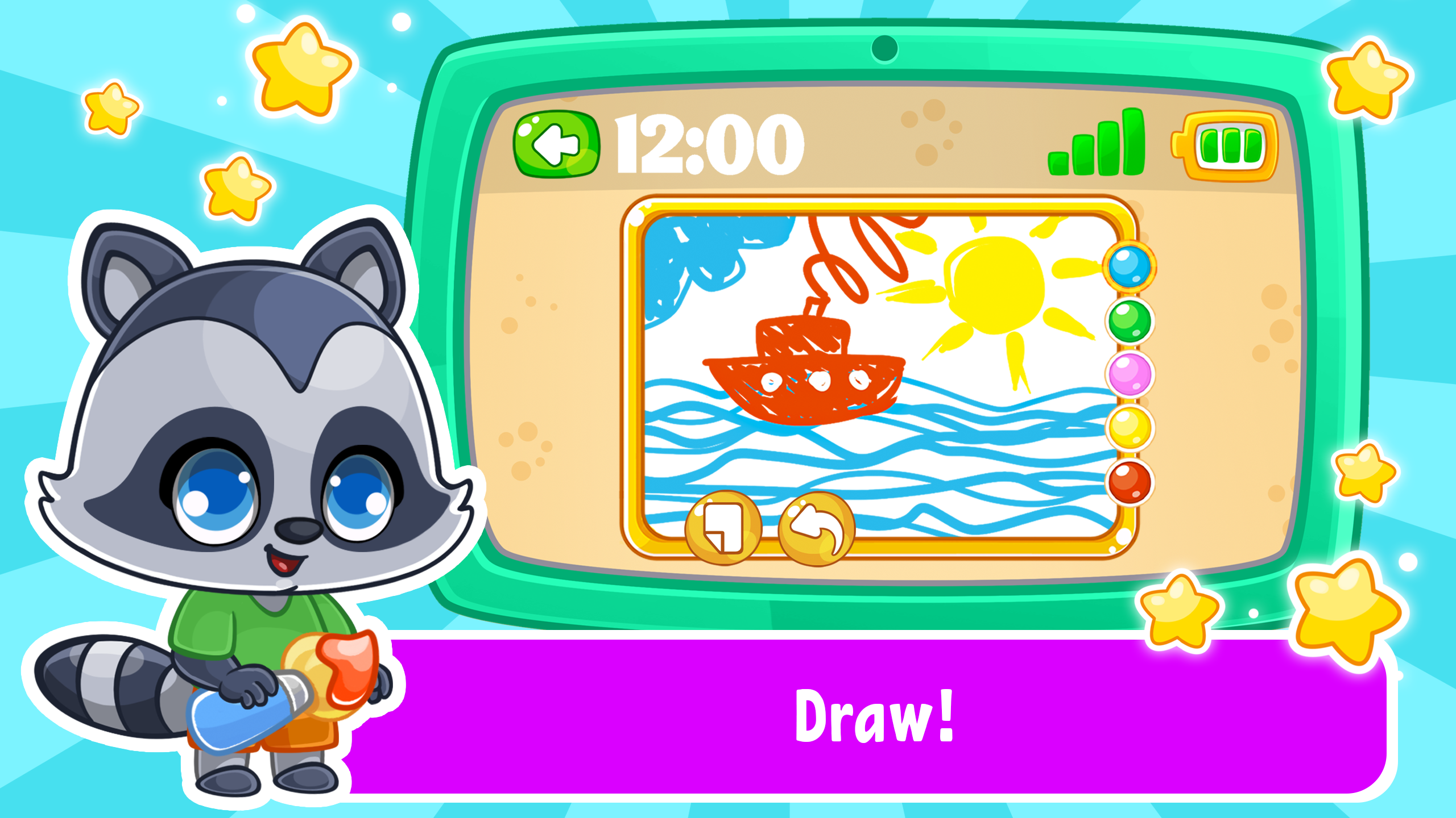 اسکرین شات 4 بازی Babyphone & tablet: baby games