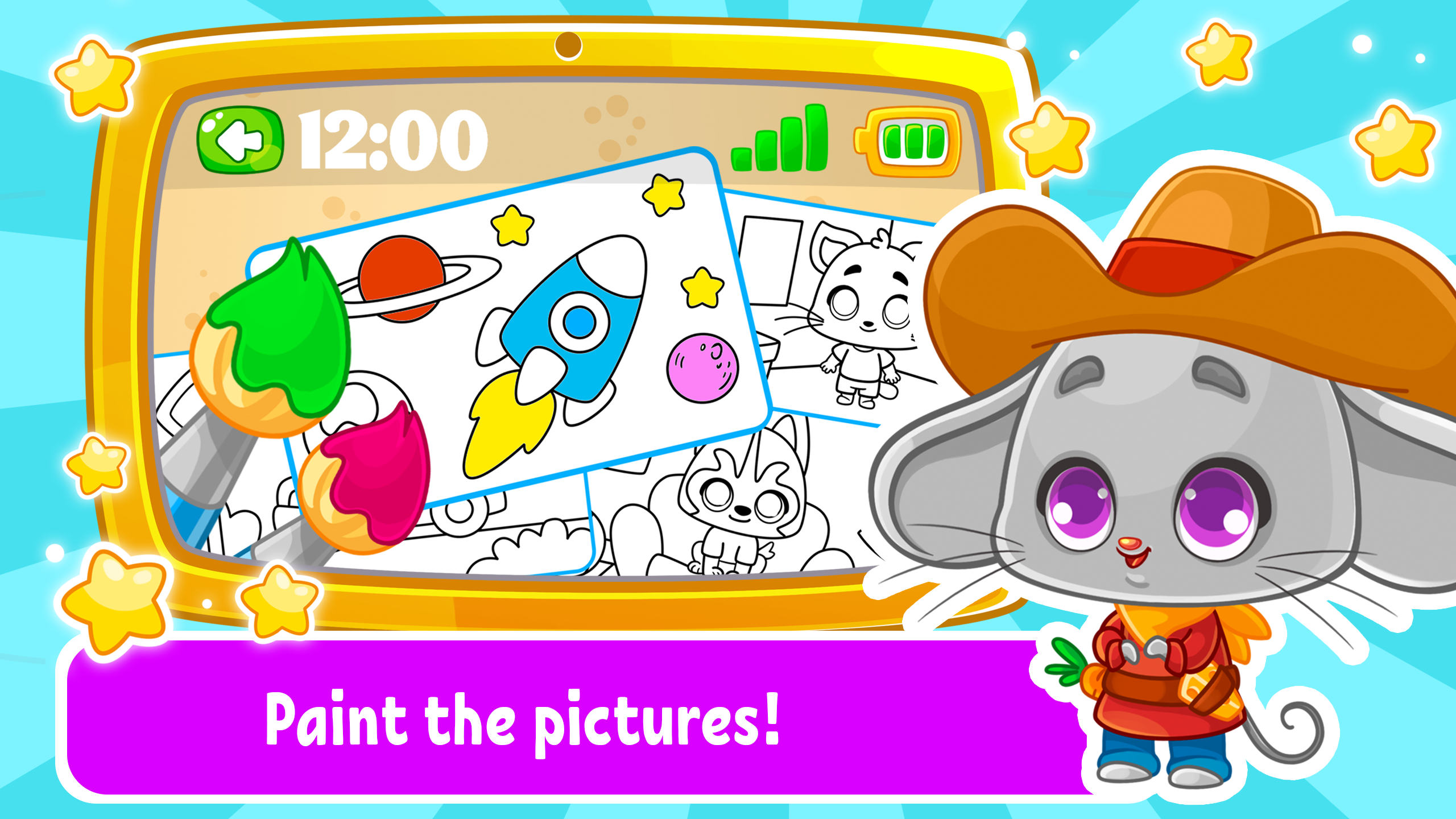 اسکرین شات 3 بازی Babyphone & tablet: baby games