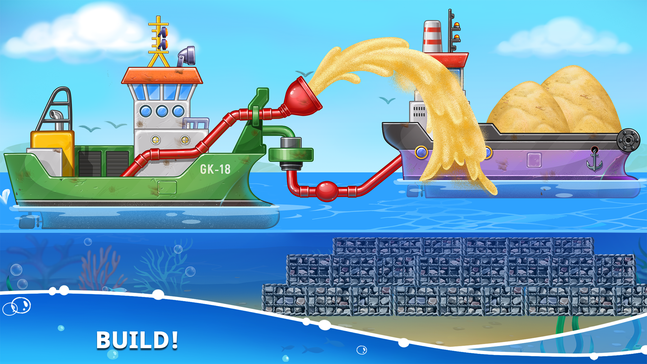 اسکرین شات 4 بازی Island building! Build a house