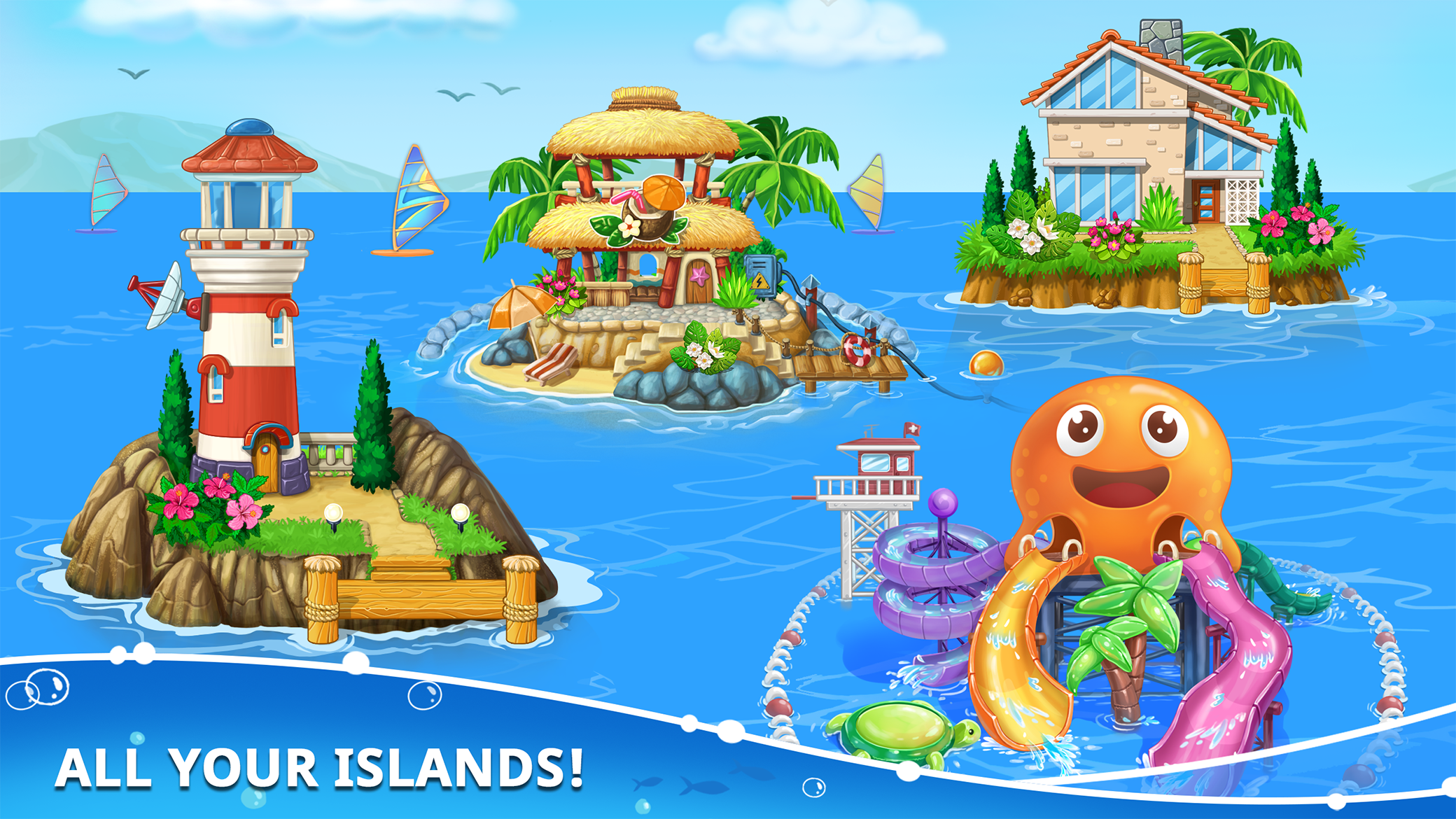 اسکرین شات 7 بازی Island building! Build a house