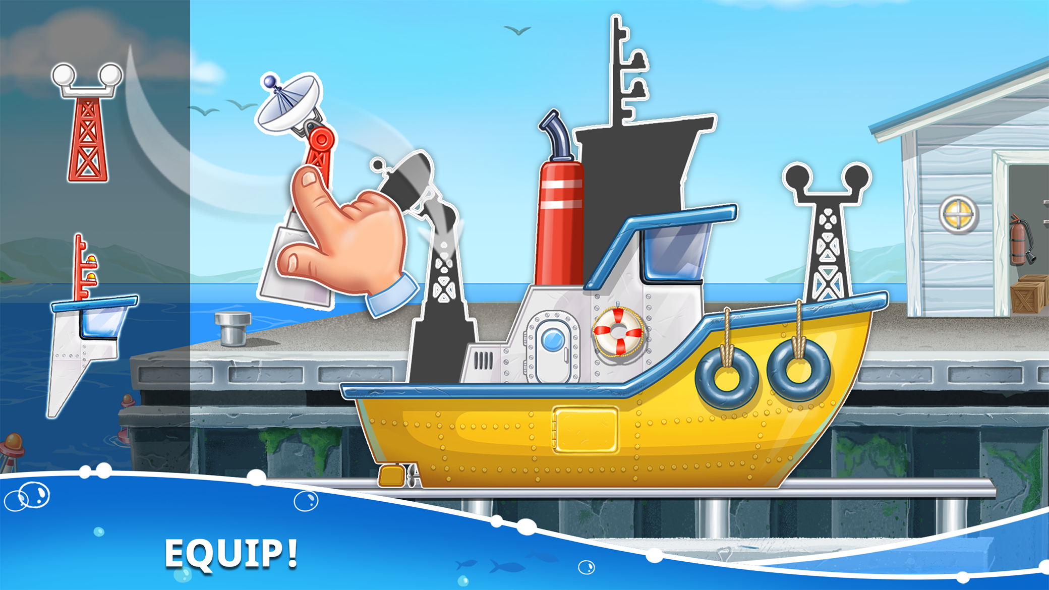 اسکرین شات 1 بازی Building games. Build a house!