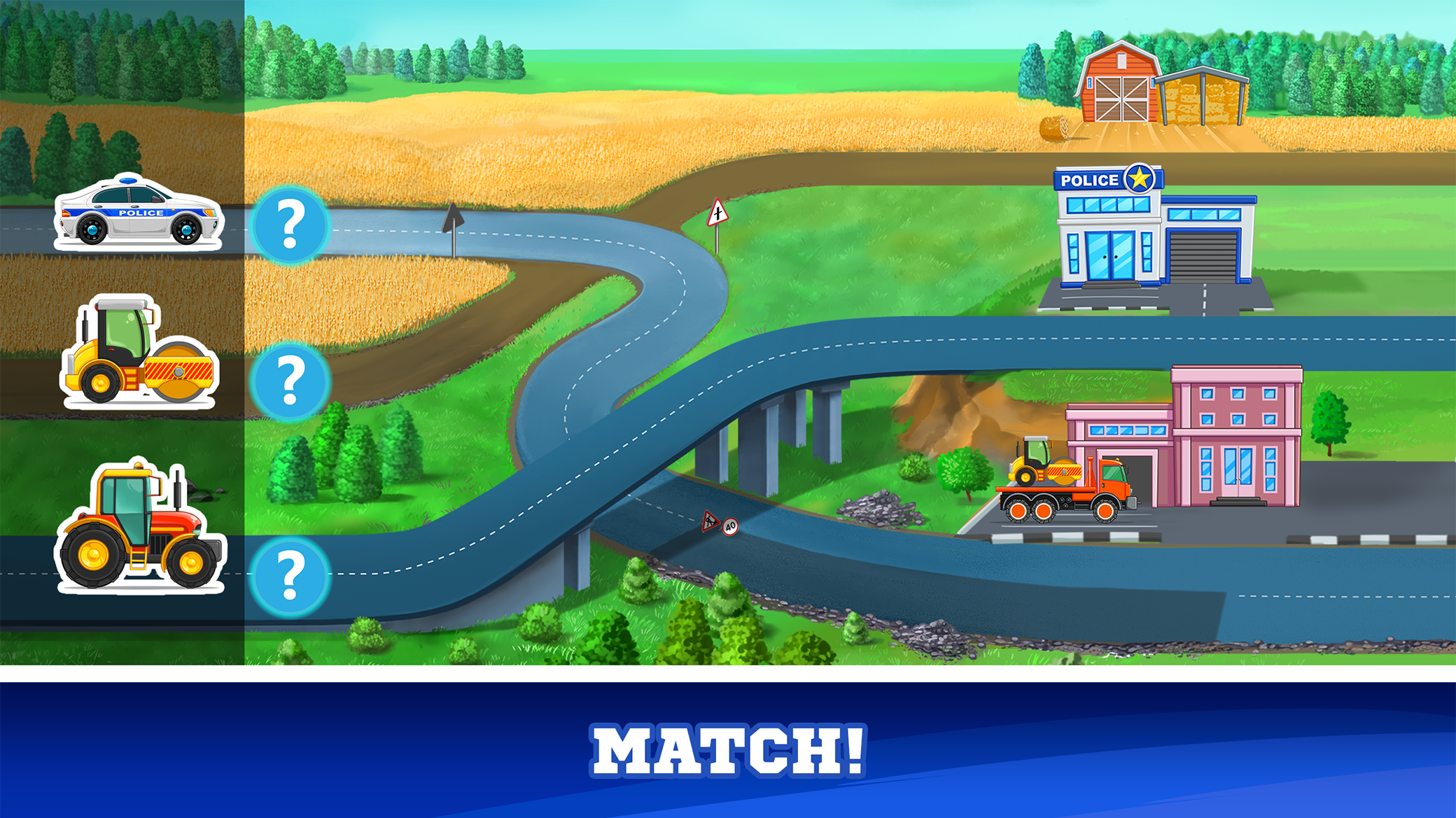 اسکرین شات 6 بازی Kids Cars Games build a truck