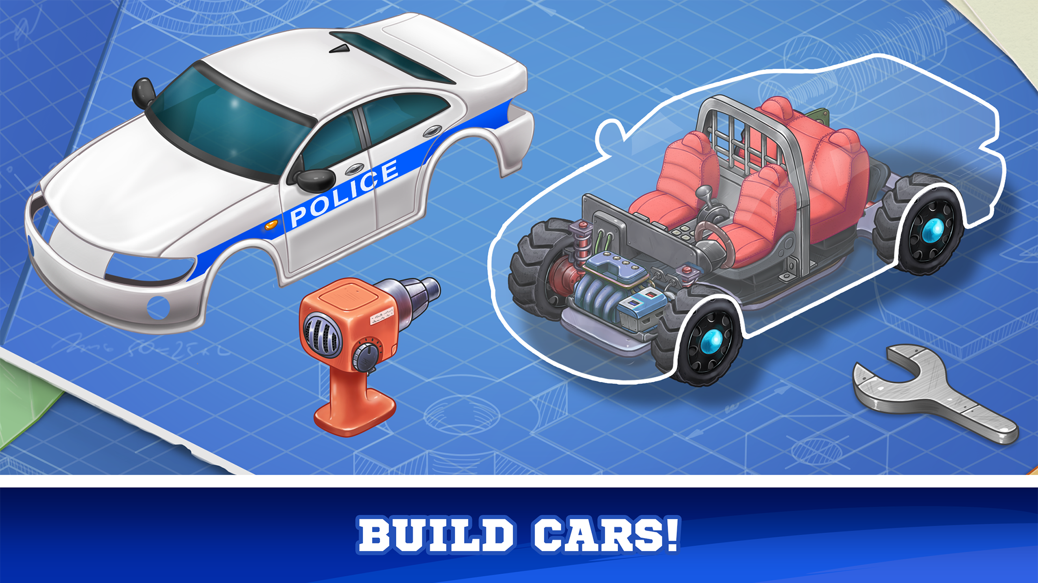 اسکرین شات 2 بازی Kids Cars Games build a truck