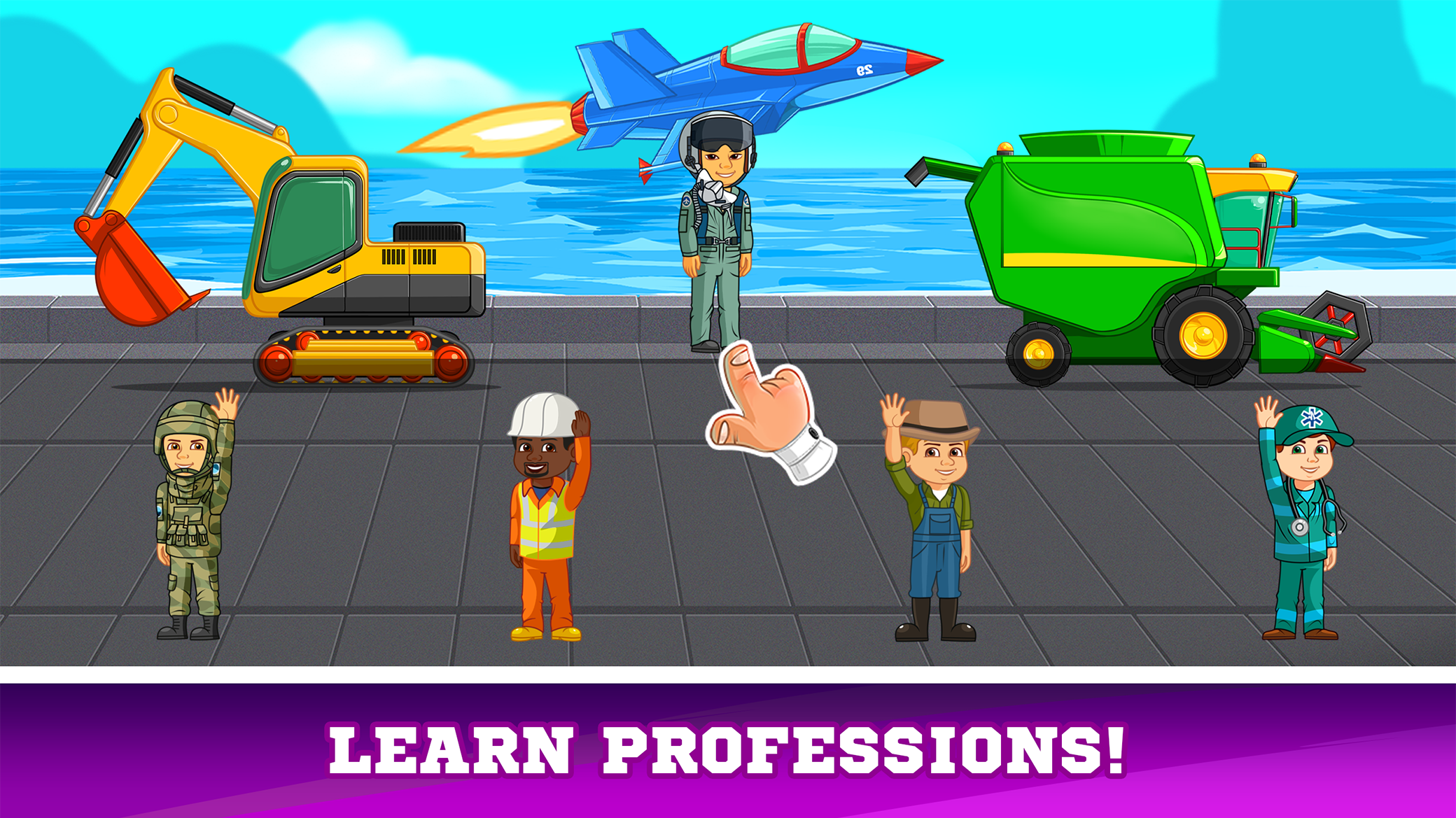 اسکرین شات 5 بازی Kids Cars Games build a truck
