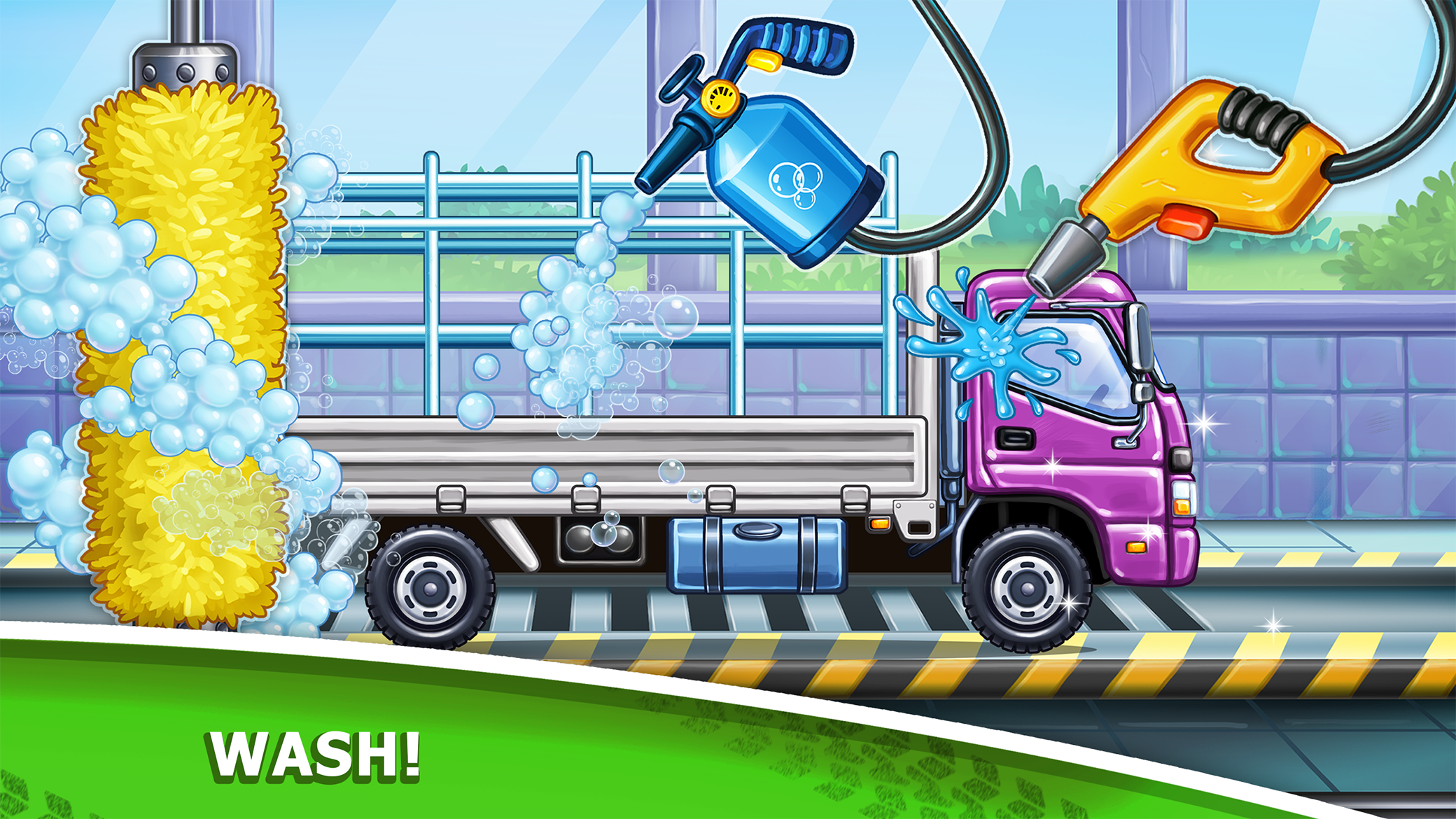 اسکرین شات 3 بازی Truck games for kids: building