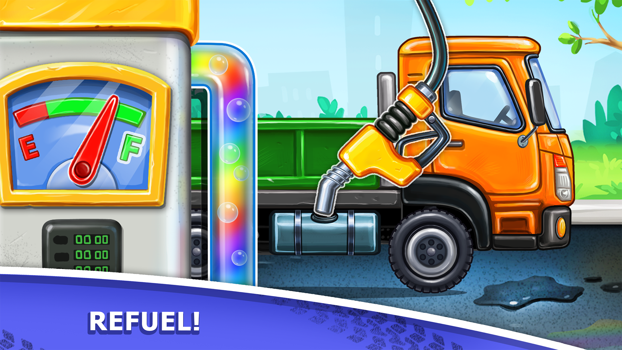 اسکرین شات 2 بازی Truck games - build a house