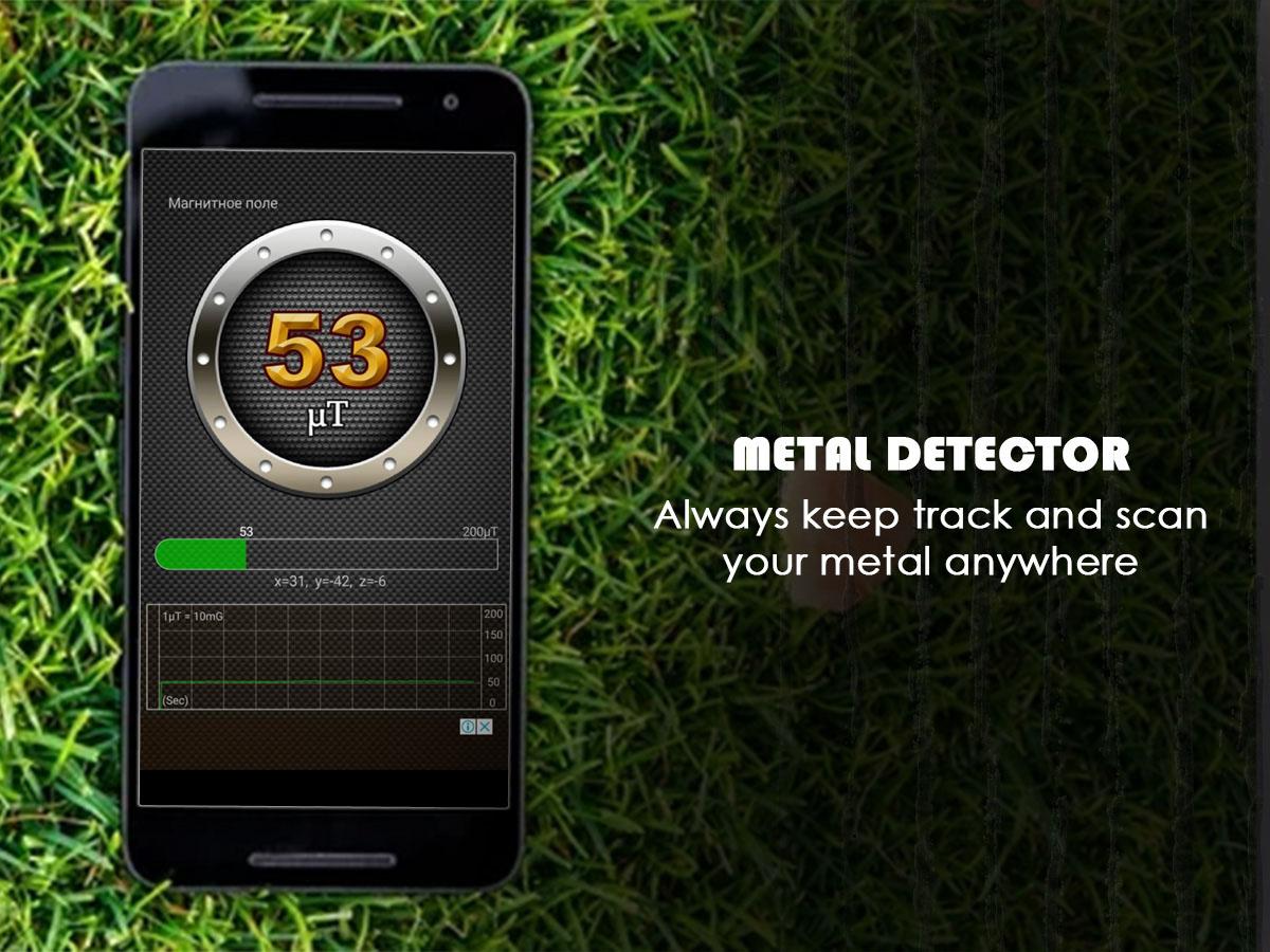 اسکرین شات 2 برنامه Gold Finder and Metal Detector