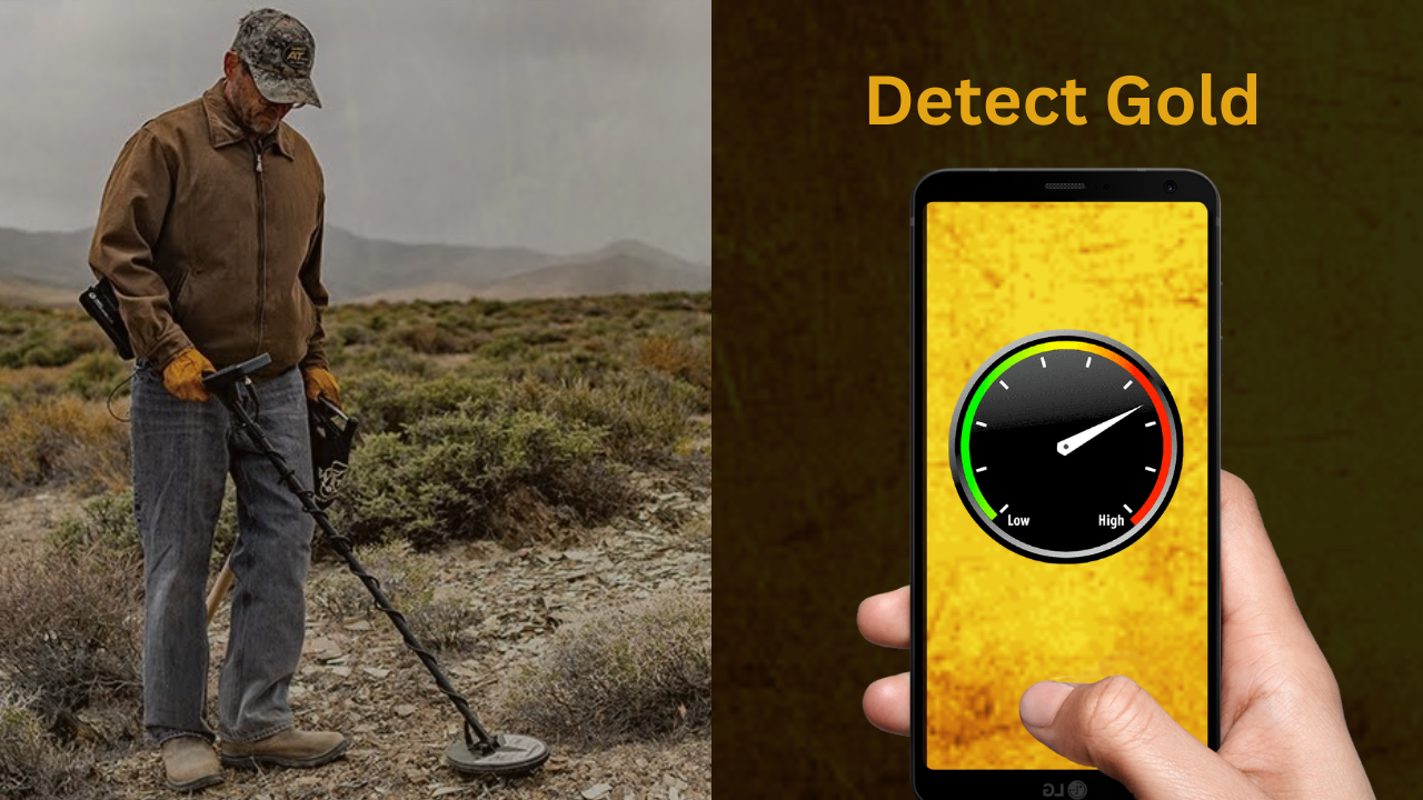 اسکرین شات 2 برنامه Gold - Metal Detector & Finder