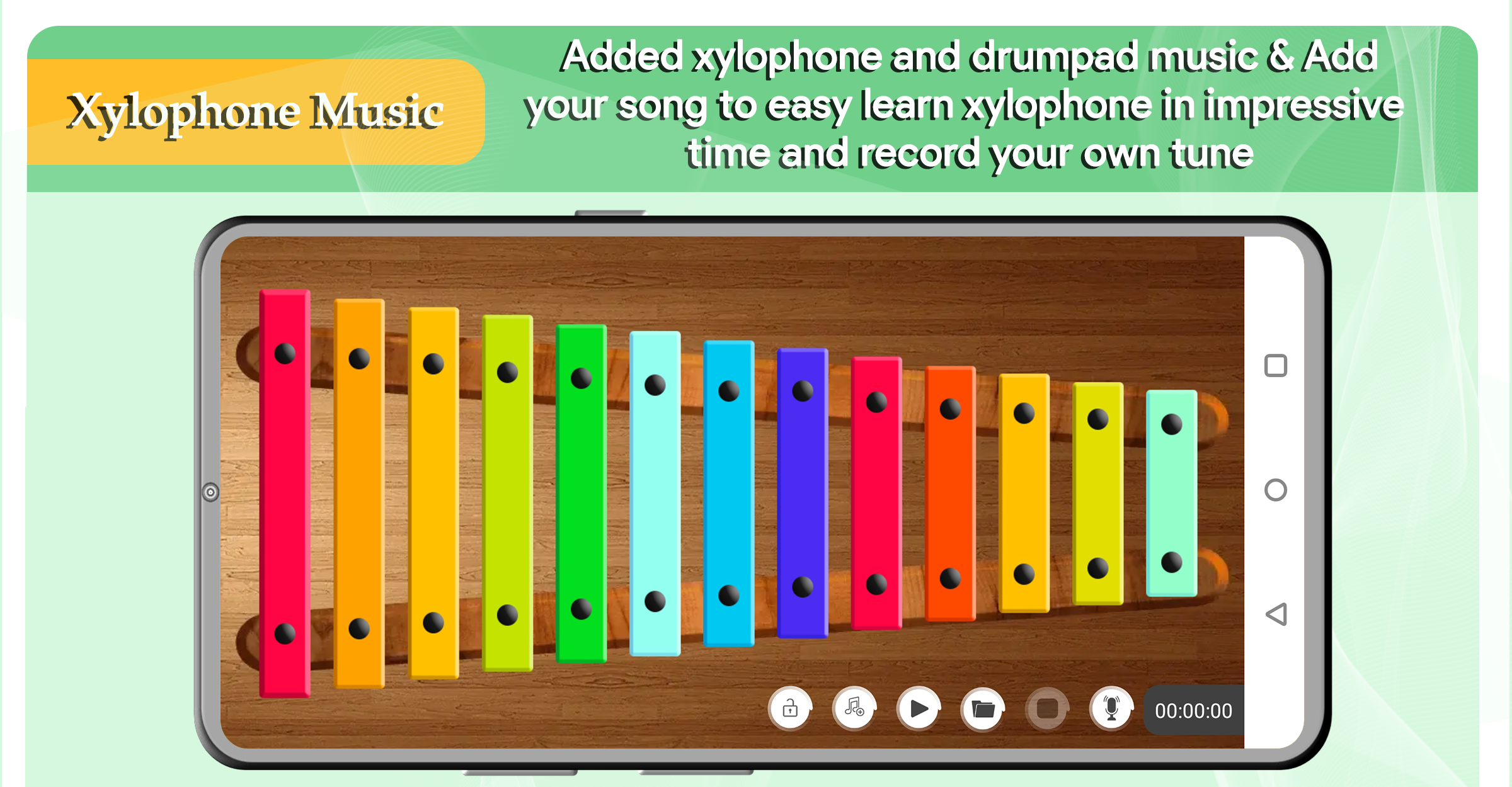 اسکرین شات 7 برنامه Piano Keyboard