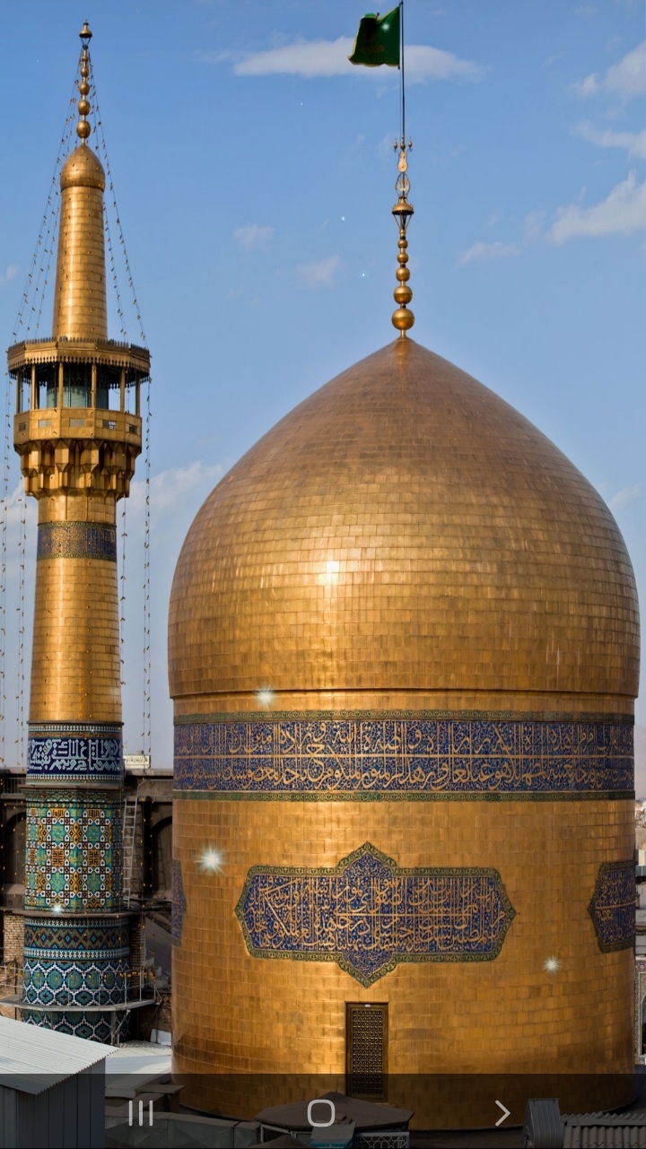 اسکرین شات 3 برنامه پس زمینه گنبد امام رضا(ع)