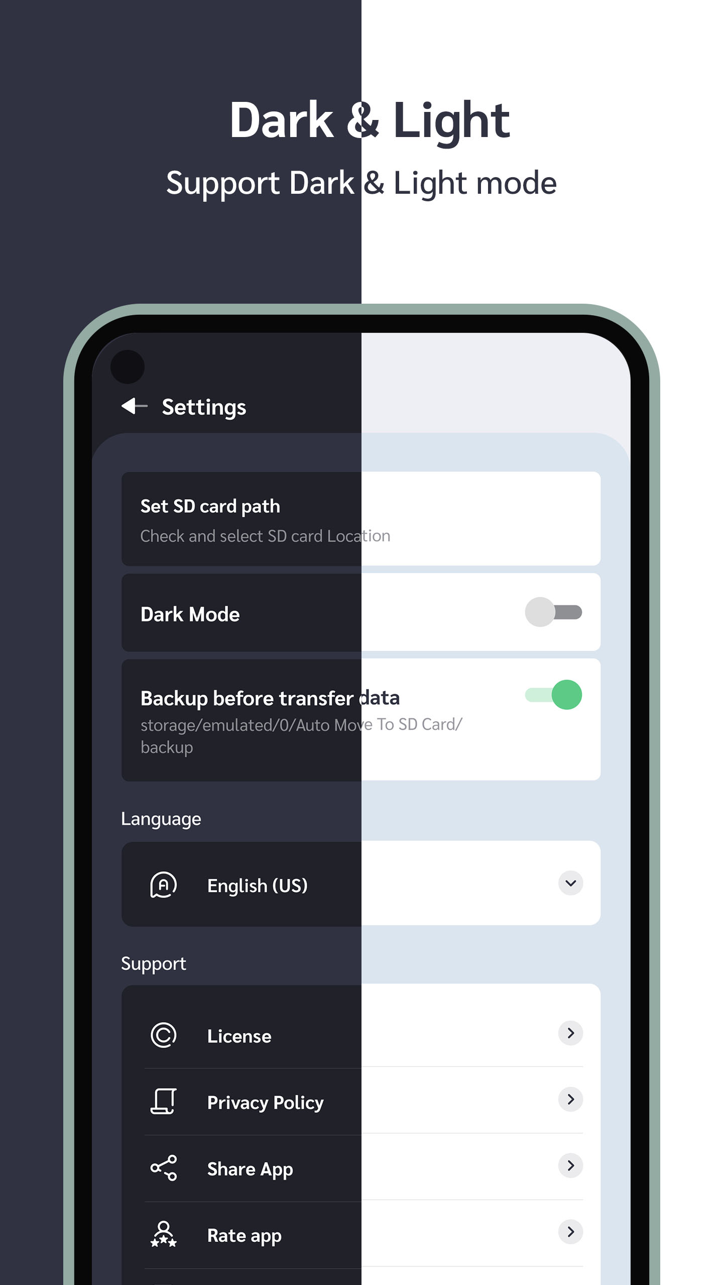 اسکرین شات 7 برنامه Auto Move To SD Card / Folder