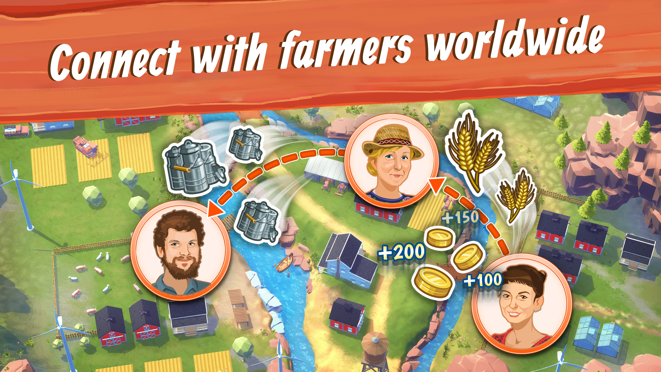 اسکرین شات 8 بازی Big Farm: Mobile Harvest