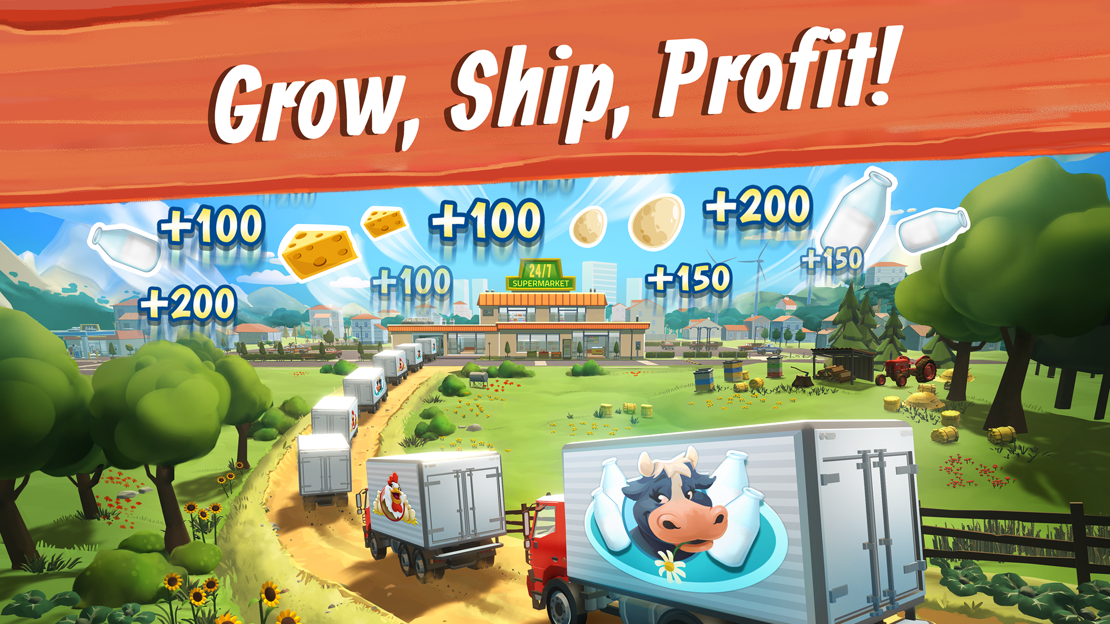 اسکرین شات 4 بازی Big Farm: Mobile Harvest
