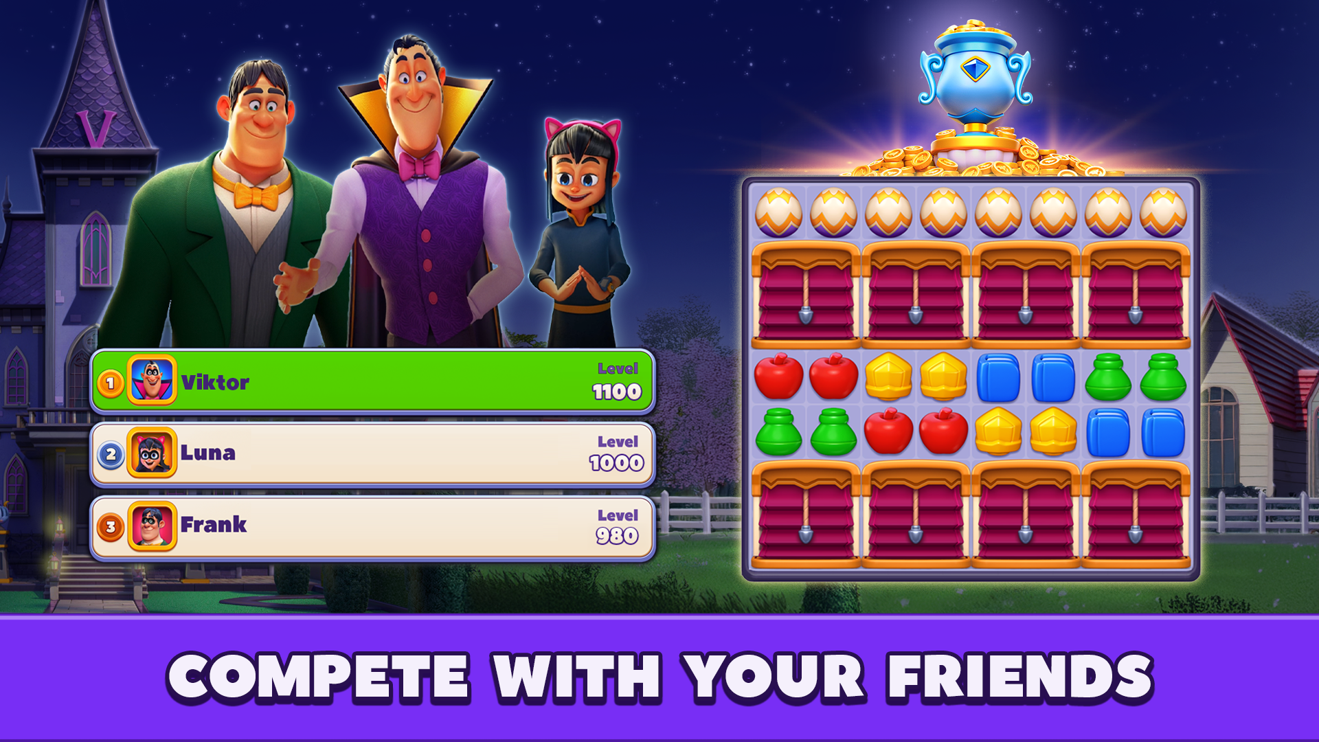 اسکرین شات 5 بازی Match Villains