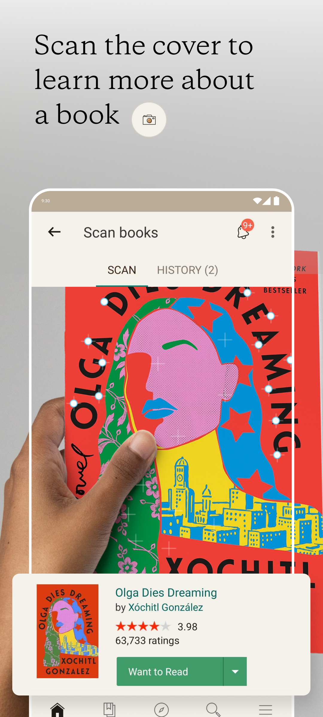 اسکرین شات 5 برنامه Goodreads: Book Tracker & More